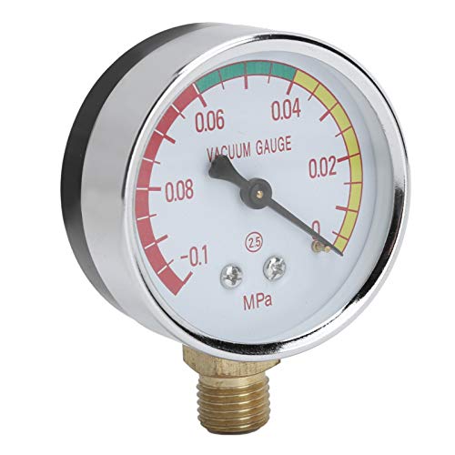 High Precision Milking Vacuum Gauge & Regulator - G1/4 Male Thread, Corrosion-Resistant for Dairy & Aquaculture Machines - Perfect for Farm Milking Systems & Industrial Applications