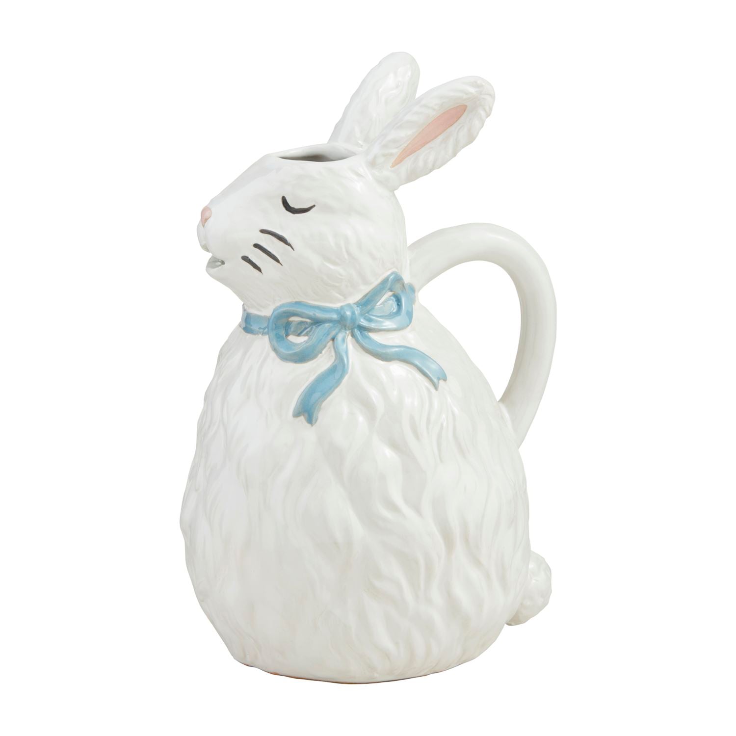 Cute Bunny Pitcher - Adorable Ceramic Milk Jug for Coffee, Tea & Juice - Perfect for Breakfast, Brunch & Home Decor