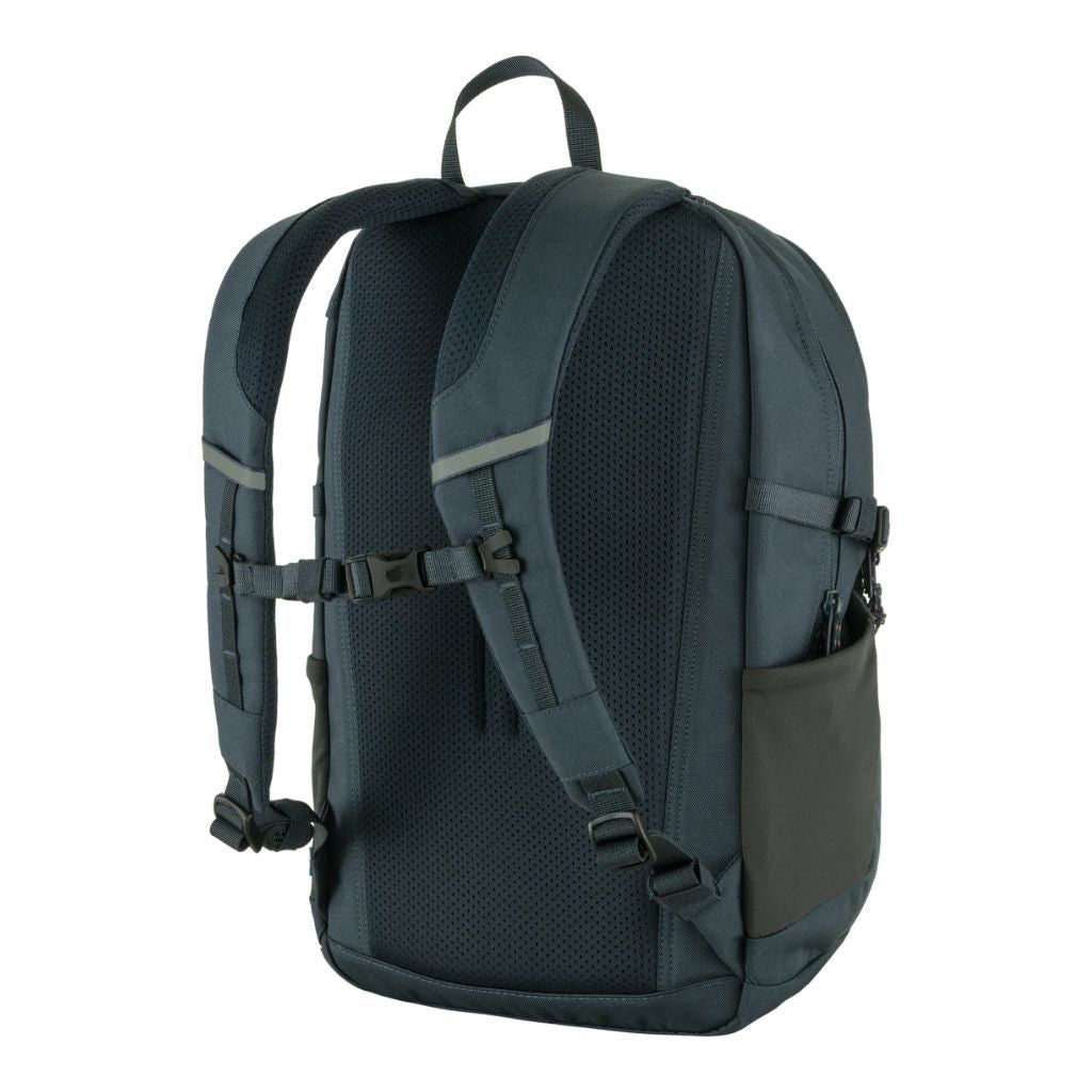 Fjallraven Skule 20L Backpack - Lightweight Water-Resistant Daypack for School, Travel & Hiking | Navy Blue Outdoor Backpack for Men & Women