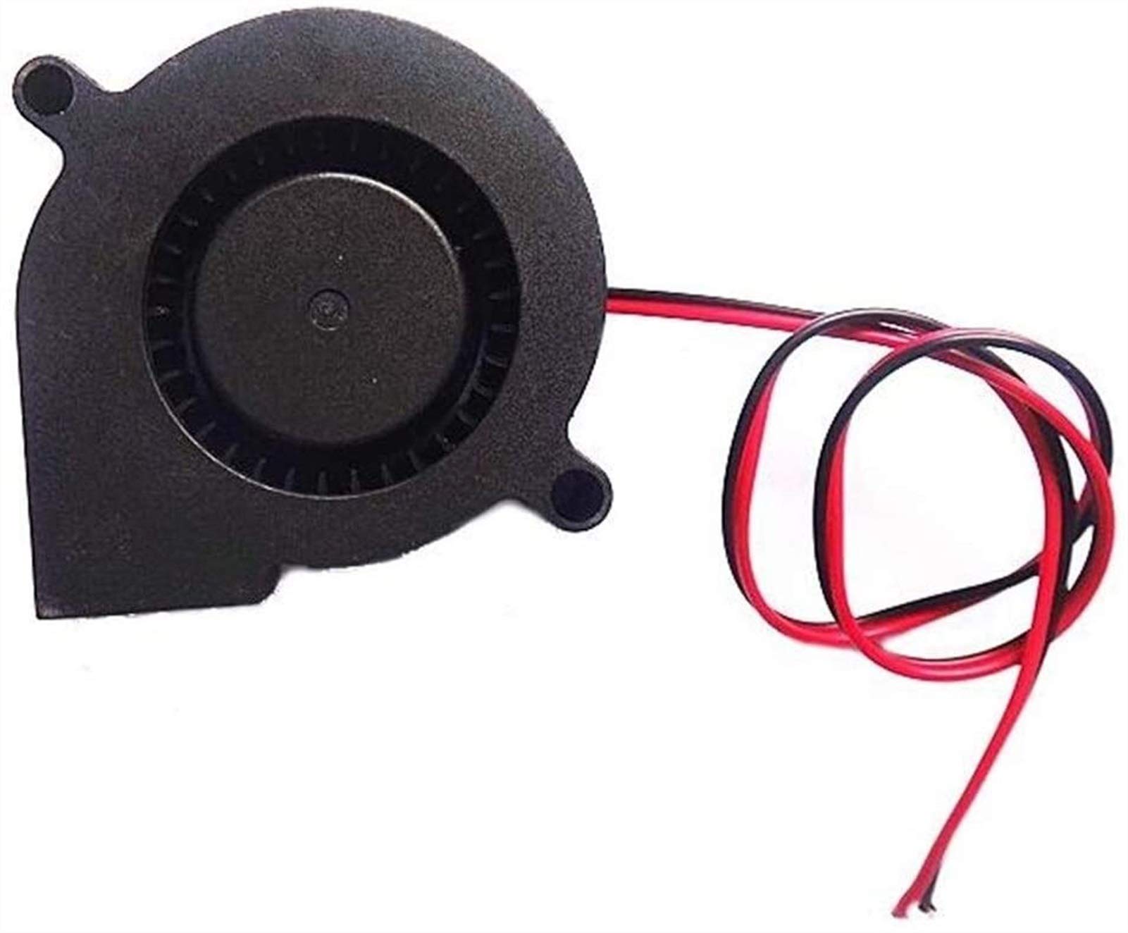 24V DC 0.1A 50x50x15mm Blower Fan - 10PCS Radial Cooling Fan for 3D Printers, Electronics Cooling, PC Case & Server Cabinet Ventilation