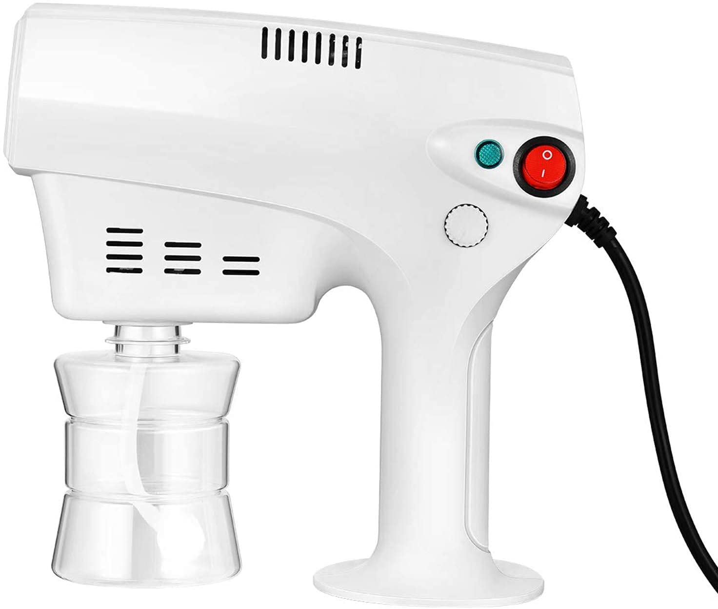 Electric Steam Gun Sprayer 1300W - 280ML Nano Atomizer for Disinfection & Hair Care | Car, Home & Public Places | Blu-Ray Technology for Deep Cleaning & Sanitizing