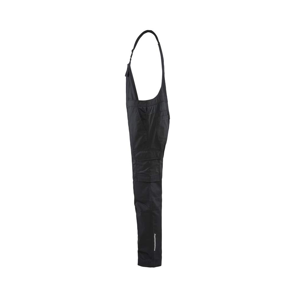 Blaklader 264418329998C62 Heavy Duty Work Overalls - Industrial Dungarees for Men, Black/Dark Grey, Size C62 - Perfect for Construction, Welding & Tough Jobs