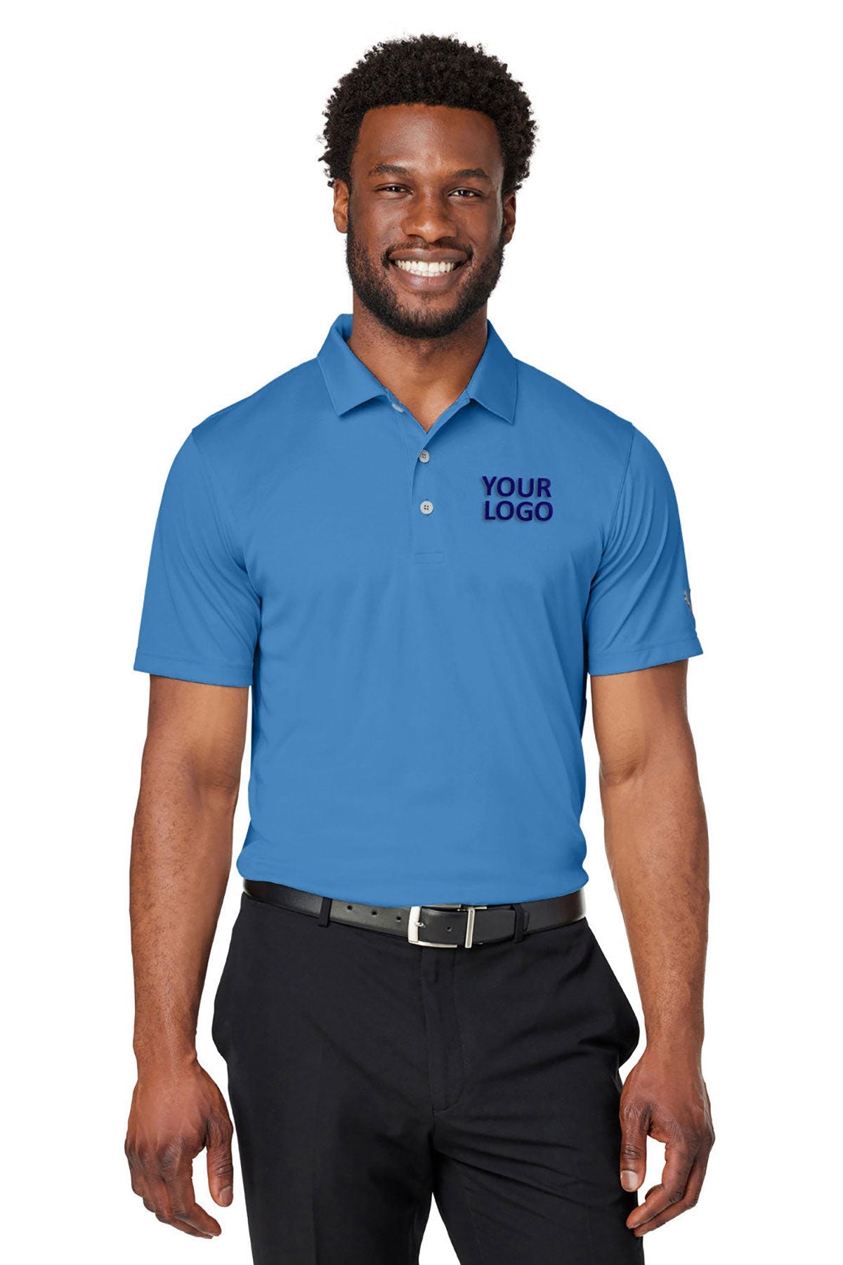 Custom Puma Men's Performance Golf Polo Shirt - Moisture Wicking & UV Protection - Bright Cobalt Blue - Perfect for Golf Tournaments & Casual Wear