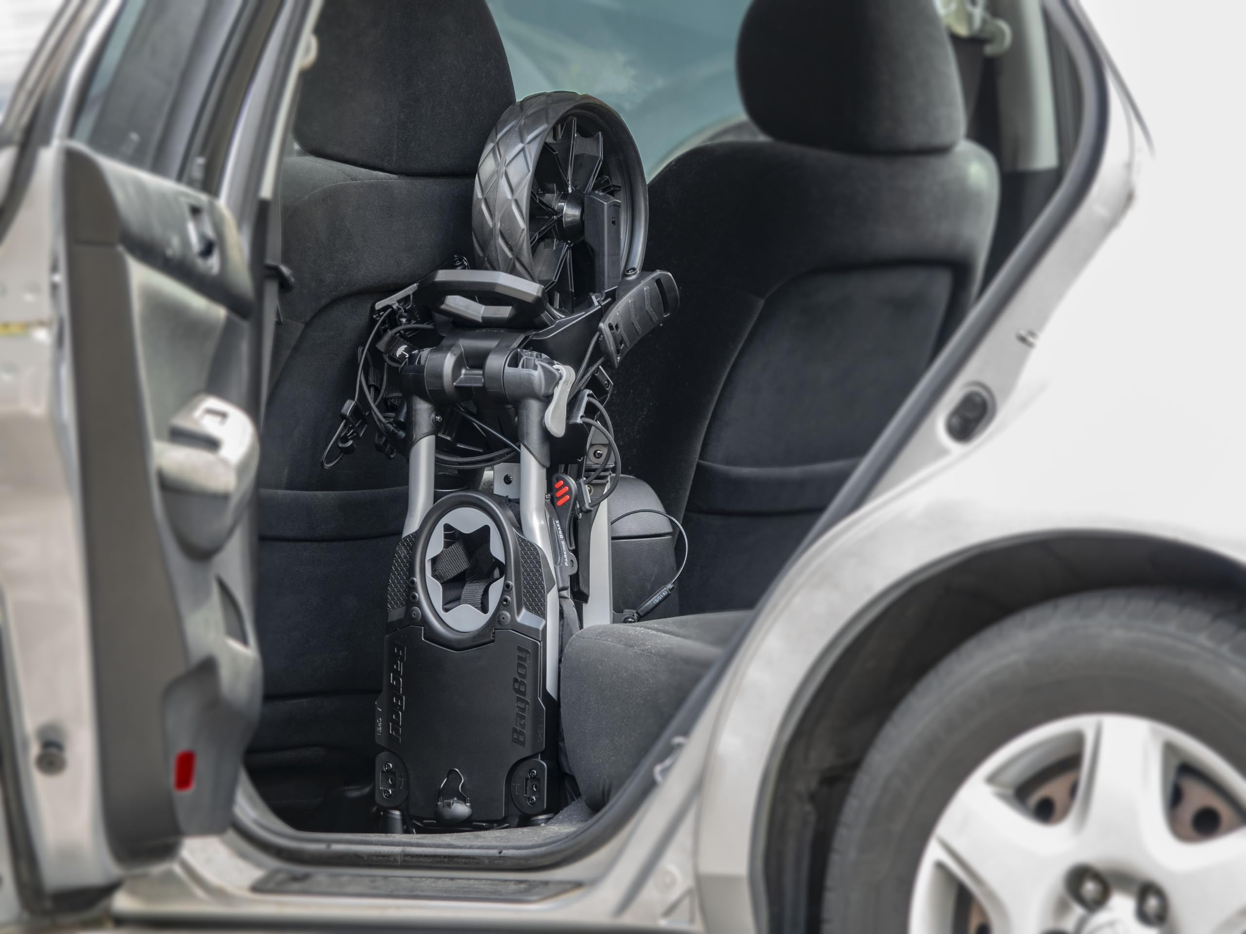 Bag Boy Slimfold Push Cart - Lightweight Golf Cart for Easy Transport