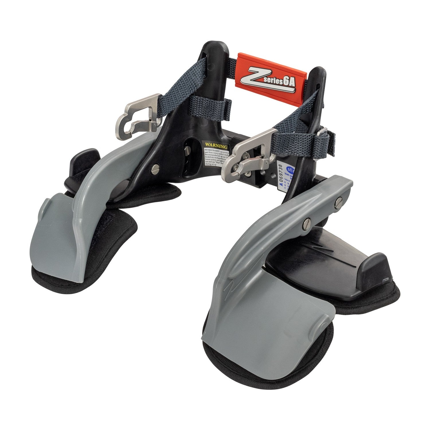 Zamp Z Tech Series 6A Racing Head and Neck Restraint - SFI 38.1 Certified for Motorsports Safety - Perfect for Track Days, Drag Racing & Professional Motorsports