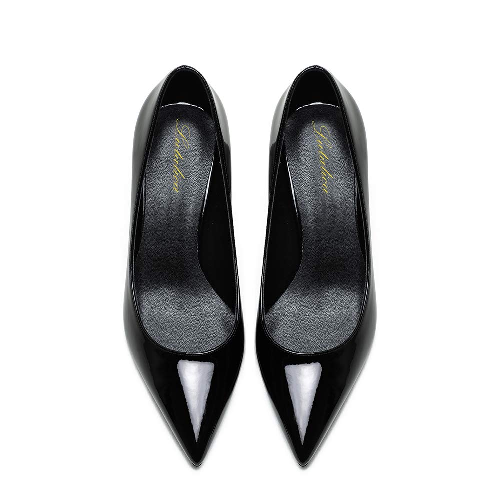 Women's Classic Pointed Toe Slip-On Dress Pumps - Comfortable Block Heel Office Shoes for Work, Business & Formal Occasions | Perfect for Weddings, Parties & Professional Events