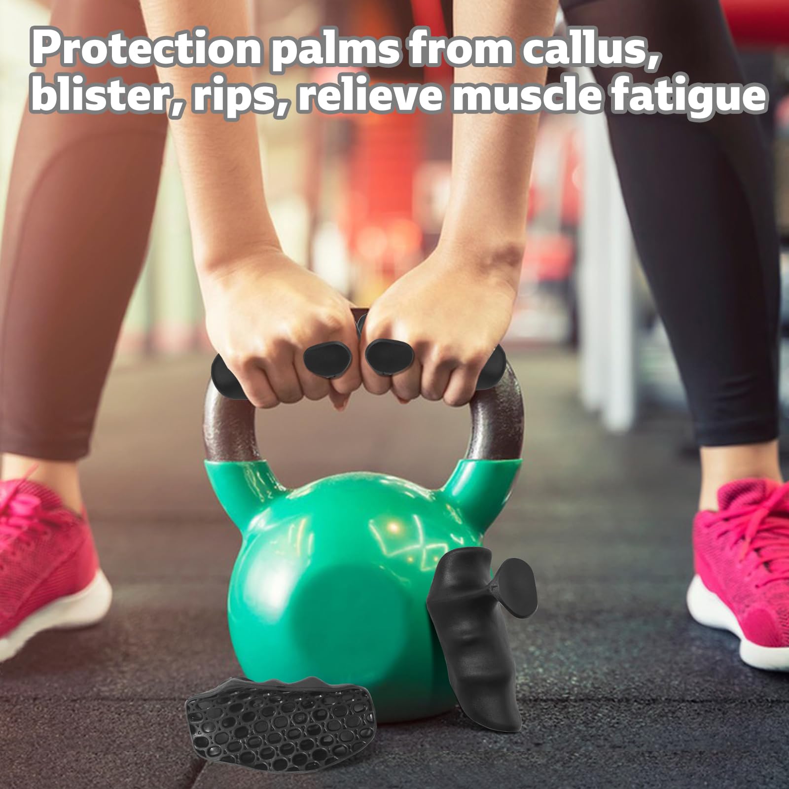 Fingerless Gym Gloves for Men & Women - Workout Grip for Weightlifting & CrossFit - Hand Protection for Deadlifts & Bodybuilding