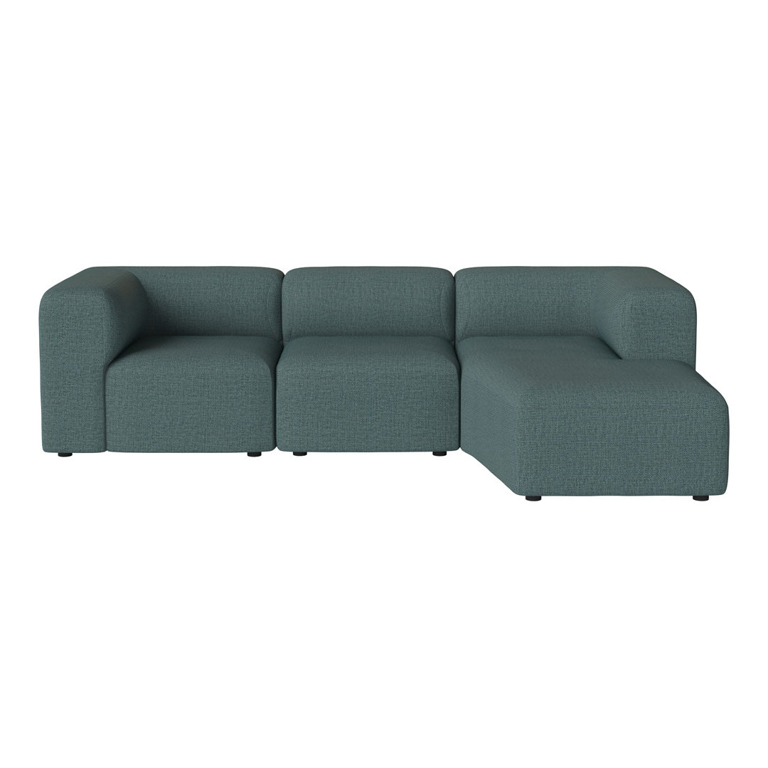 Modern 2-Seater Sofa with Chaise Lounge - Comfortable Small Space Loveseat for Living Room, Apartment, and Office - Perfect for Relaxing, Entertaining, and Lounging