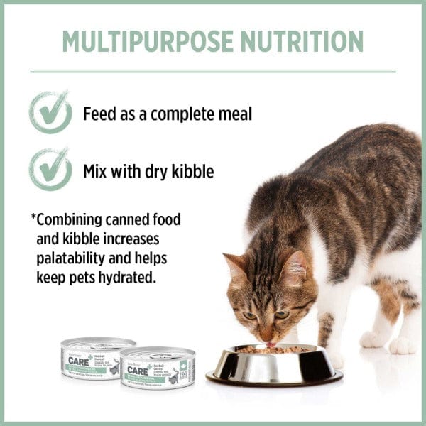 Nutrience Care+ Hairball Control Canned Cat Food - Grain-Free Recipe for Indoor Cats - Helps Reduce Hairballs & Supports Digestive Health - Perfect for Daily Meals & Weight Management