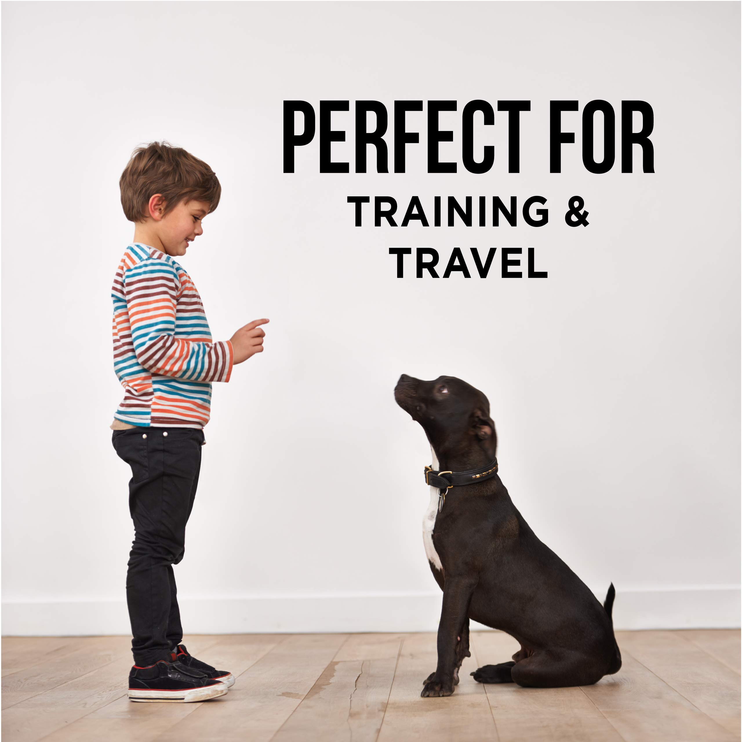 Premium Freeze-Dried Beef Liver Dog Treats - Grain-Free, All-Natural Dog Snacks for Small & Large Breeds (4 oz) - Perfect for Training, Rewards & Healthy Chewing
