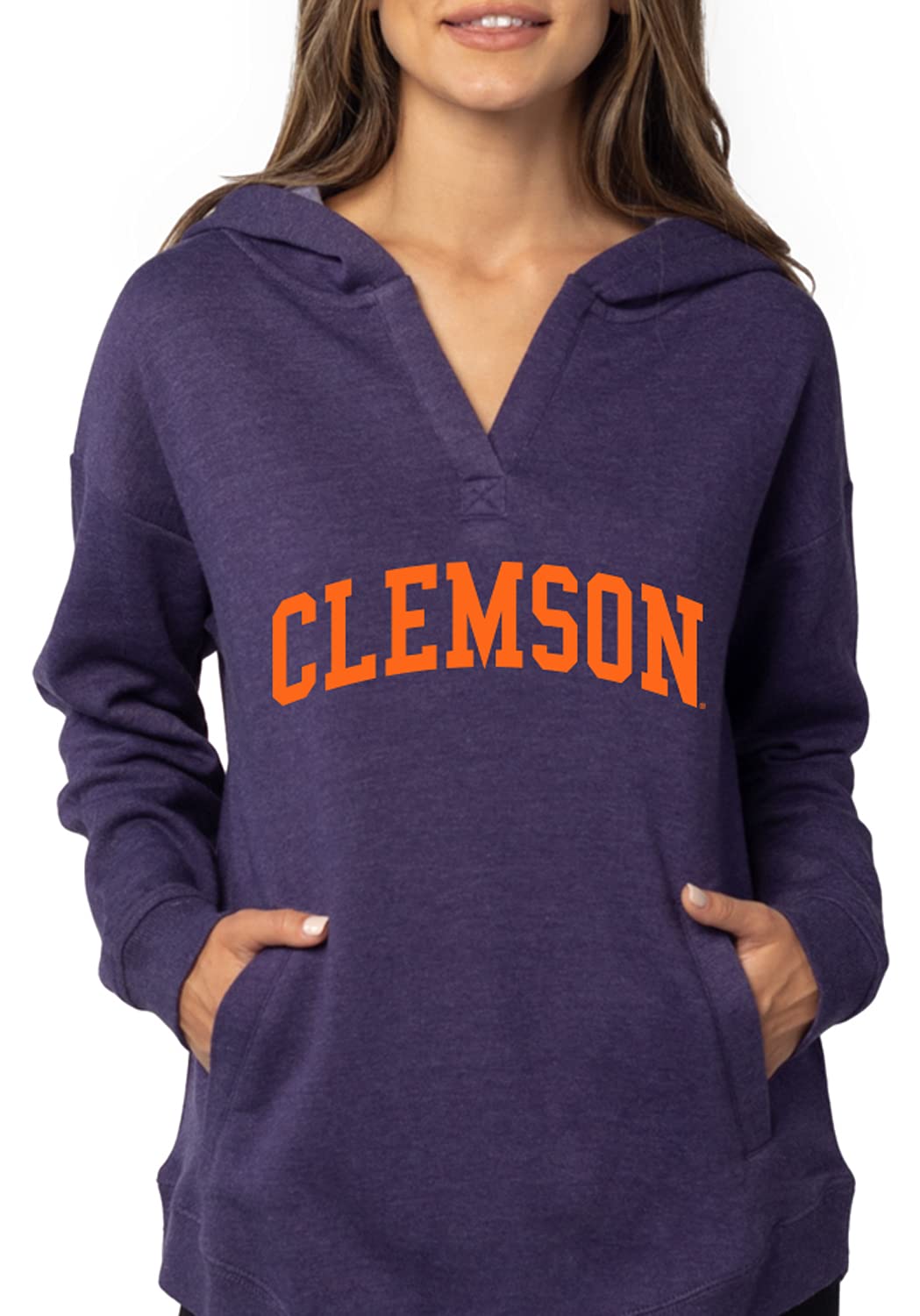 Chicka-D Women's Cozy Fleece Hoodie for Work from Home & Lounge - Soft Comfortable Pullover Sweatshirt for Remote Work, Relaxing & Casual Wear