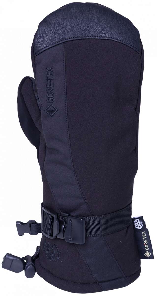 686 Women's GORE-TEX Linear Mittens - Waterproof Winter Gloves for Skiing, Snowboarding & Cold Weather (2024 Edition)