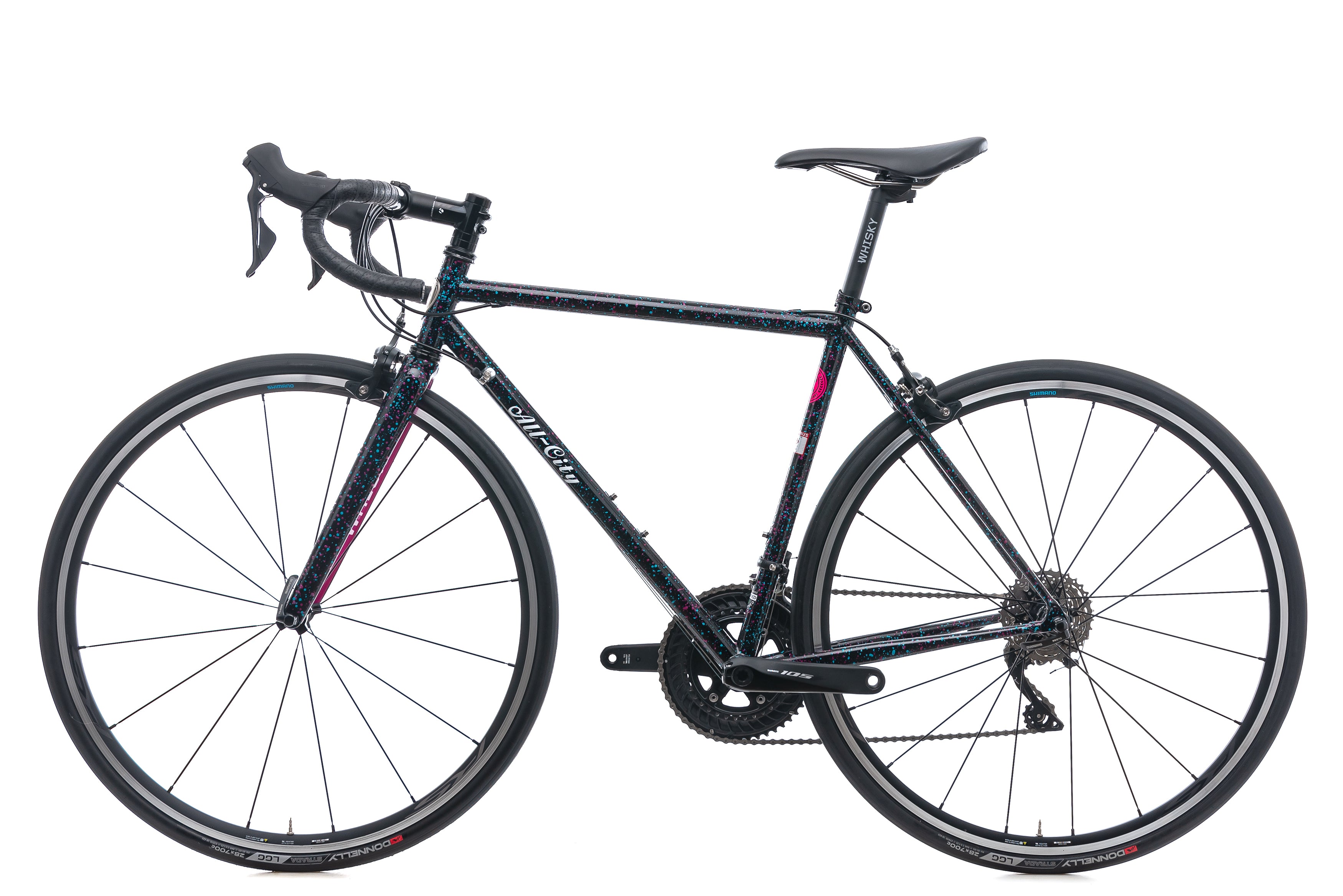 All City Mr. Pink 10th Anniversary 49cm Road Bike - Lightweight Steel Frame, High-Performance Commuter & Urban Cycling (2019 Model) - Perfect for City Commuting, Weekend Rides & Fitness Training