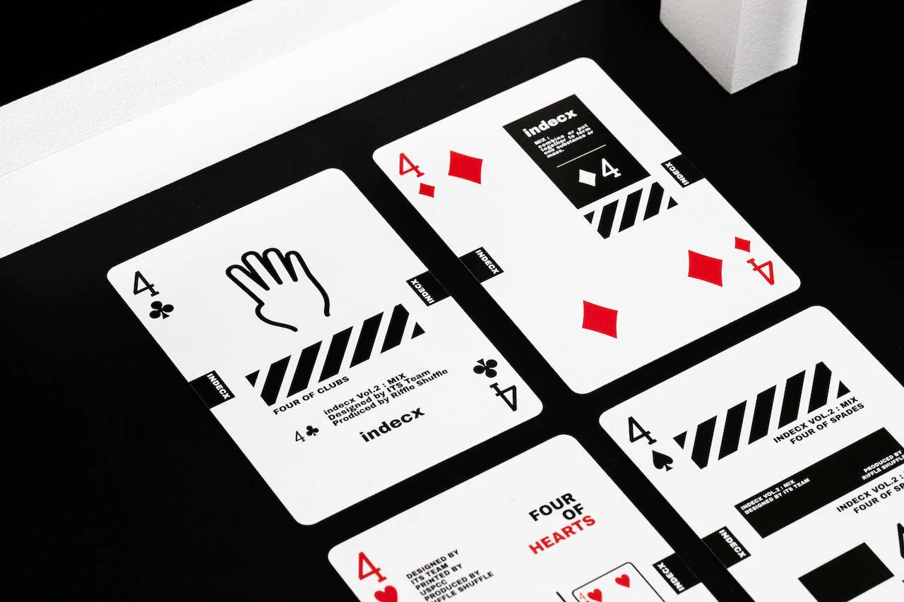 Premium Indecx Playing Cards - 12 Decks Waterproof Poker Cards for Magic Tricks, Card Games, and Casino Nights - Ideal for Poker, Blackjack, Solitaire, and Family Game Nights