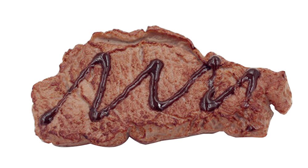 Lifelike Artificial Steak Fake Food - Realistic Home Decor for Kitchen, Restaurant, and Shop Display - Perfect for Window Displays, Food Photography Props, and Themed Party Decorations