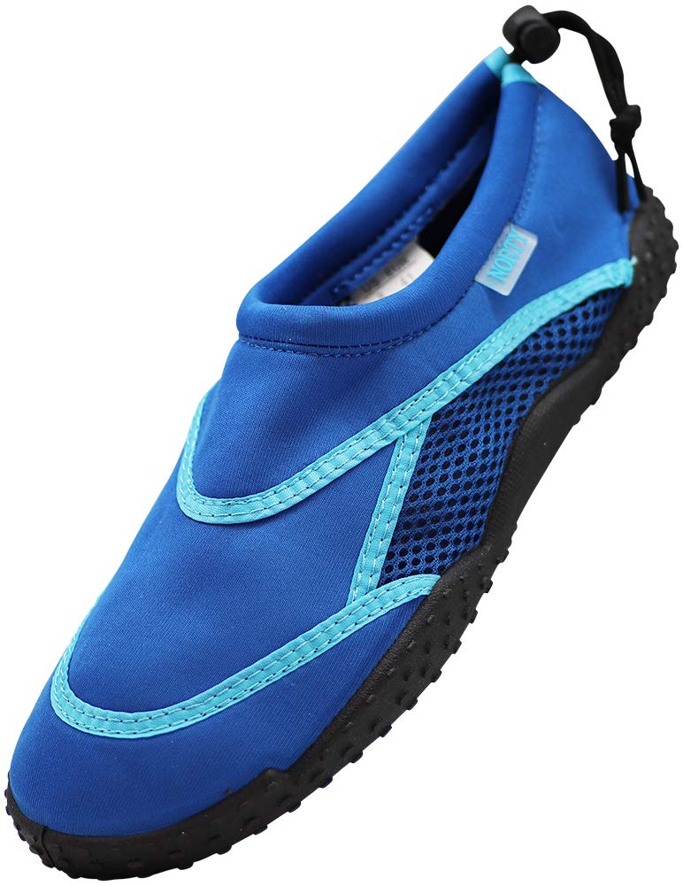 NORTY Wave Aqua Sock Water Shoes for Men - Quick-Dry Swim & Beach Shoes with Non-Slip Sole - Lightweight Water Socks for Swimming, Surfing, Kayaking & Outdoor Water Activities