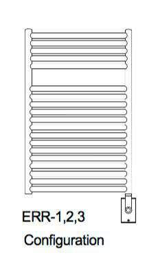 Myson Contemporary Designer ANGARA ERR3 Hardwired Towel Warmer - 31