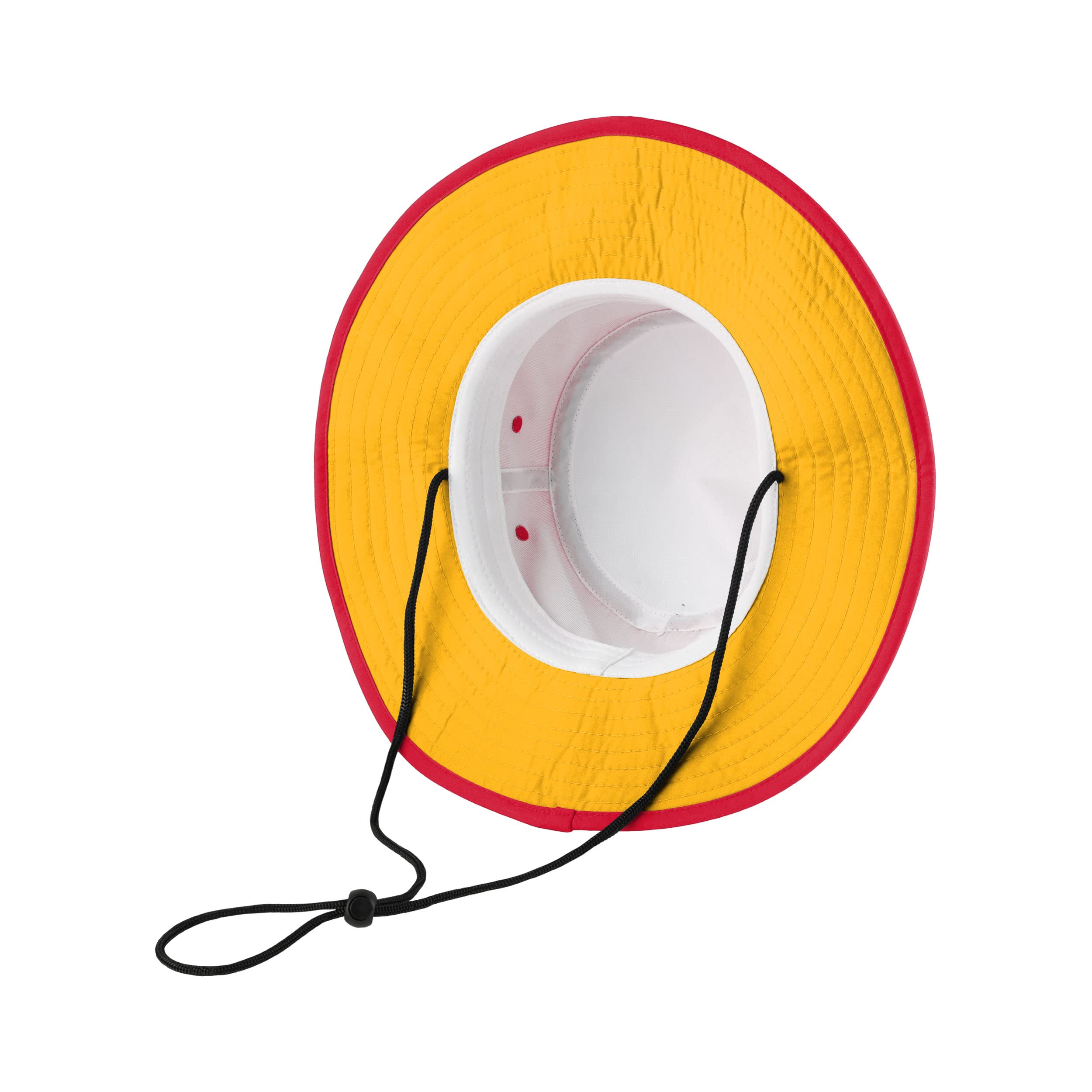 FOCO Men's NFL Team Logo Sun Bucket Boonie Hat - Adjustable Outdoor Sports Hat for Fishing, Hiking, Golf & Beach - UPF 50+ Sun Protection Cap for Men