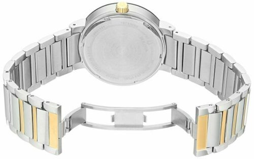 Bulova 98C123 Futuro Two-Tone Stainless Steel Bracelet Watch for Men - 40mm Waterproof Dress & Casual Timepiece for Business, Office & Everyday Wear
