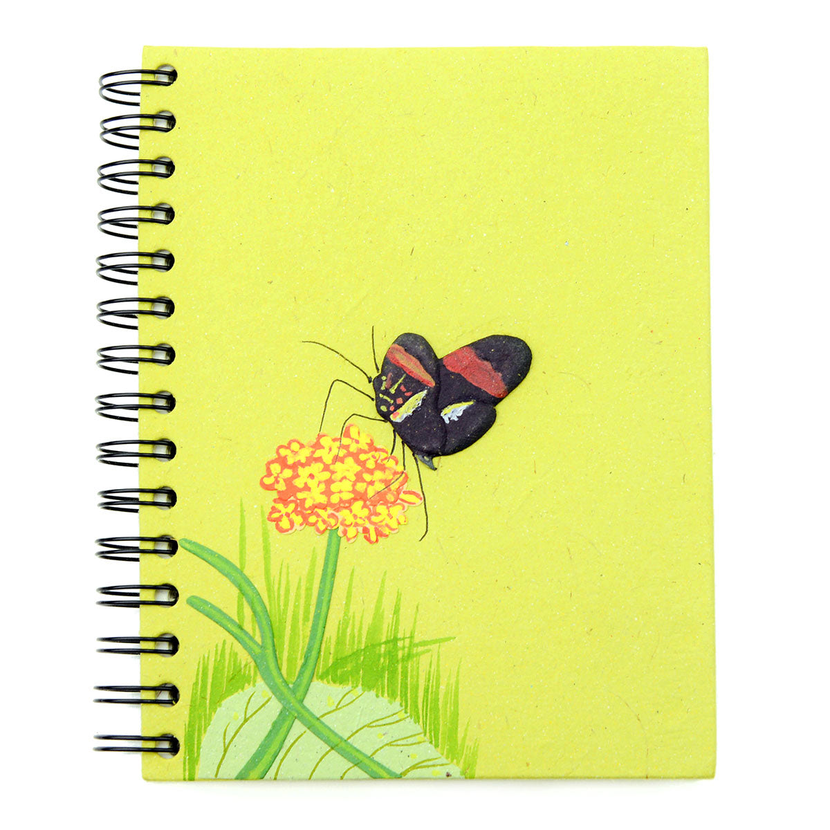 Ellie Pooh Large Notebook - Cute Elephant Design, Spiral Bound, 100 Pages - Perfect for School, Office & Journaling