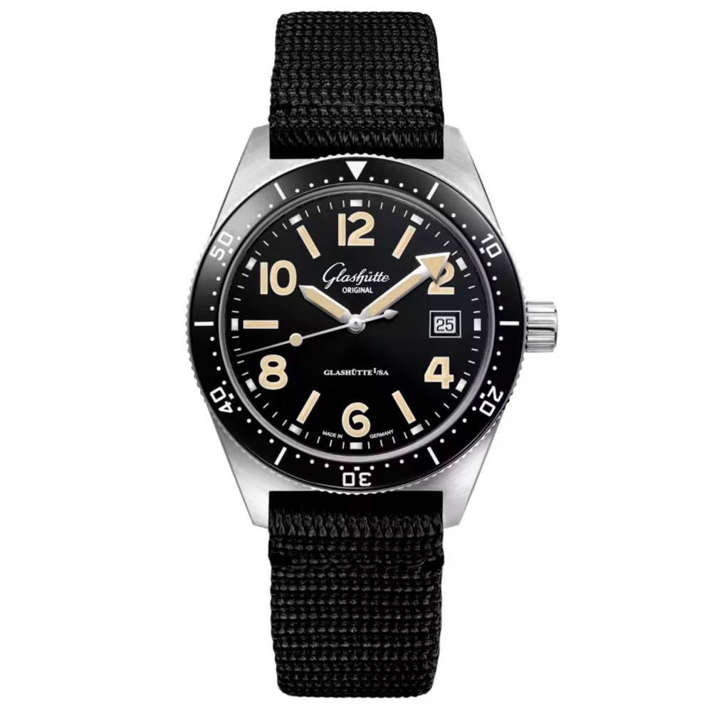 Glashutte Original Spezialist SeaQ Stainless Steel Men's Diver Watch - Luxury Waterproof Timepiece for Professional Diving & Everyday Wear