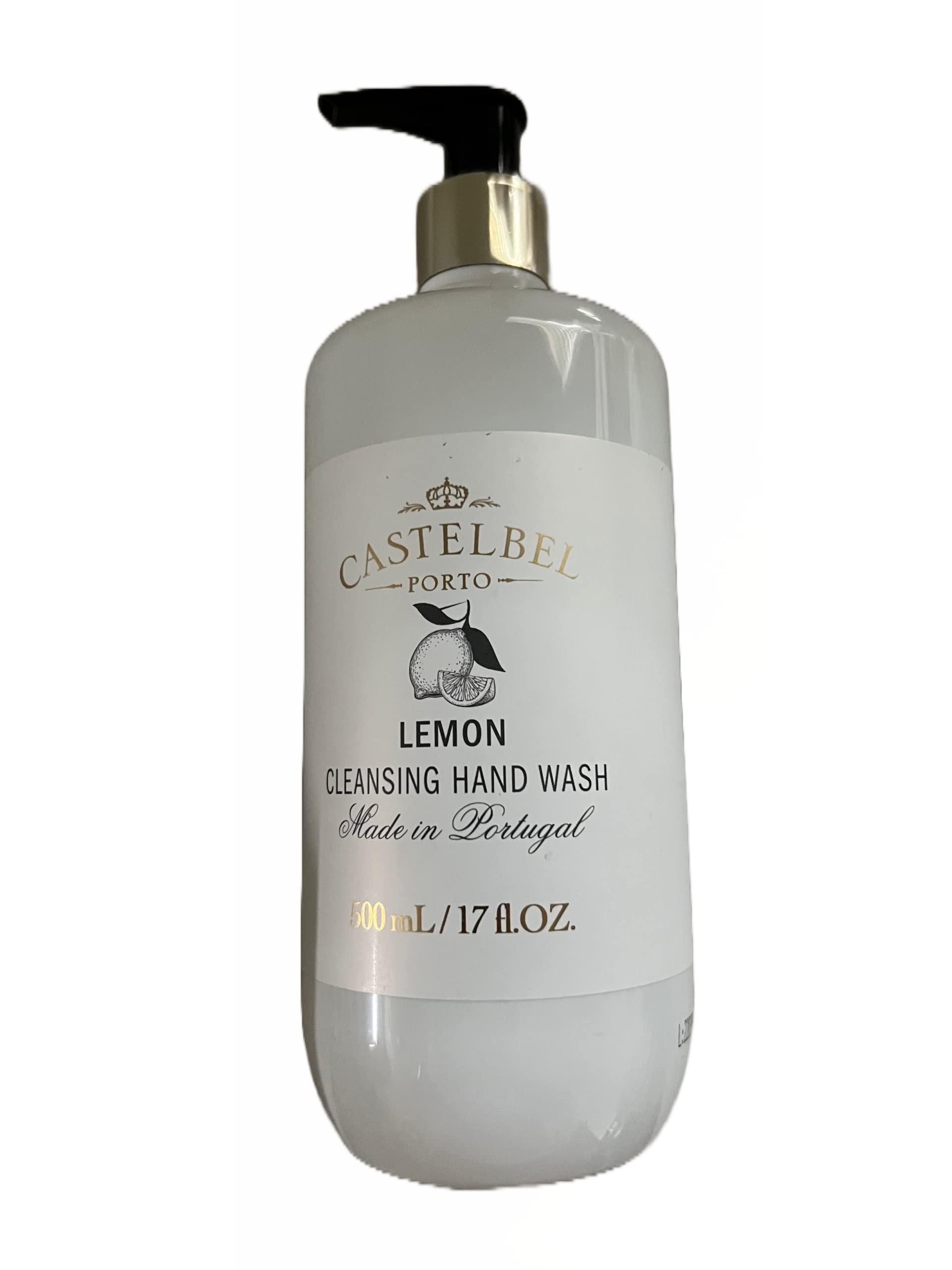 Lemon Scented Hand Wash - Refreshing & Moisturizing Luxury Soap for Gentle Cleansing | Perfect for Home, Office, and Travel Use