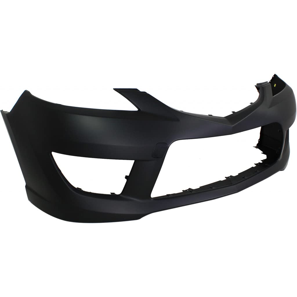 Mazda 5 Front Bumper Cover 2008 2009 2010 Replacement | Primed OEM MA1000221 C2Y15003XABB | Perfect for Accident Repair & Vehicle Restoration