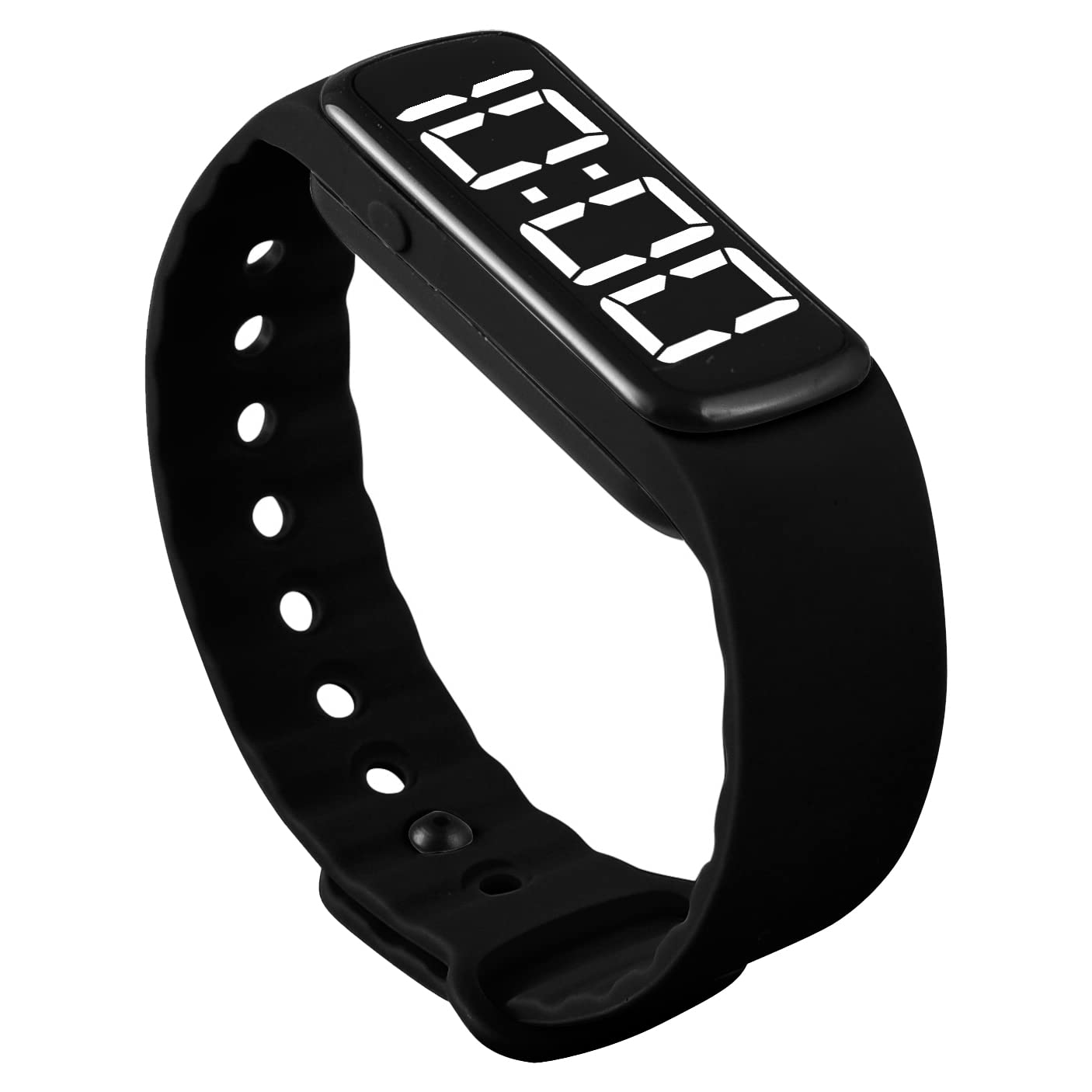 Sensory Timer Watch for Kids - Silent Alarm Clock Wristband with Countdown Function - Perfect for Classroom, Study Time & ADHD Focus Aid (Black)