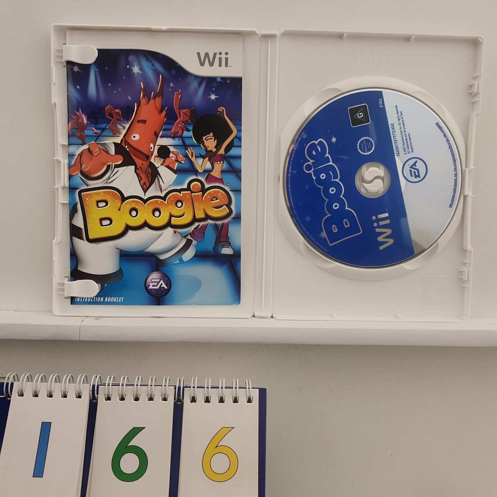 Original Nintendo Wii Boogie Game with Manual - PAL Version - Fun Dance & Sing Party Game for Family & Friends