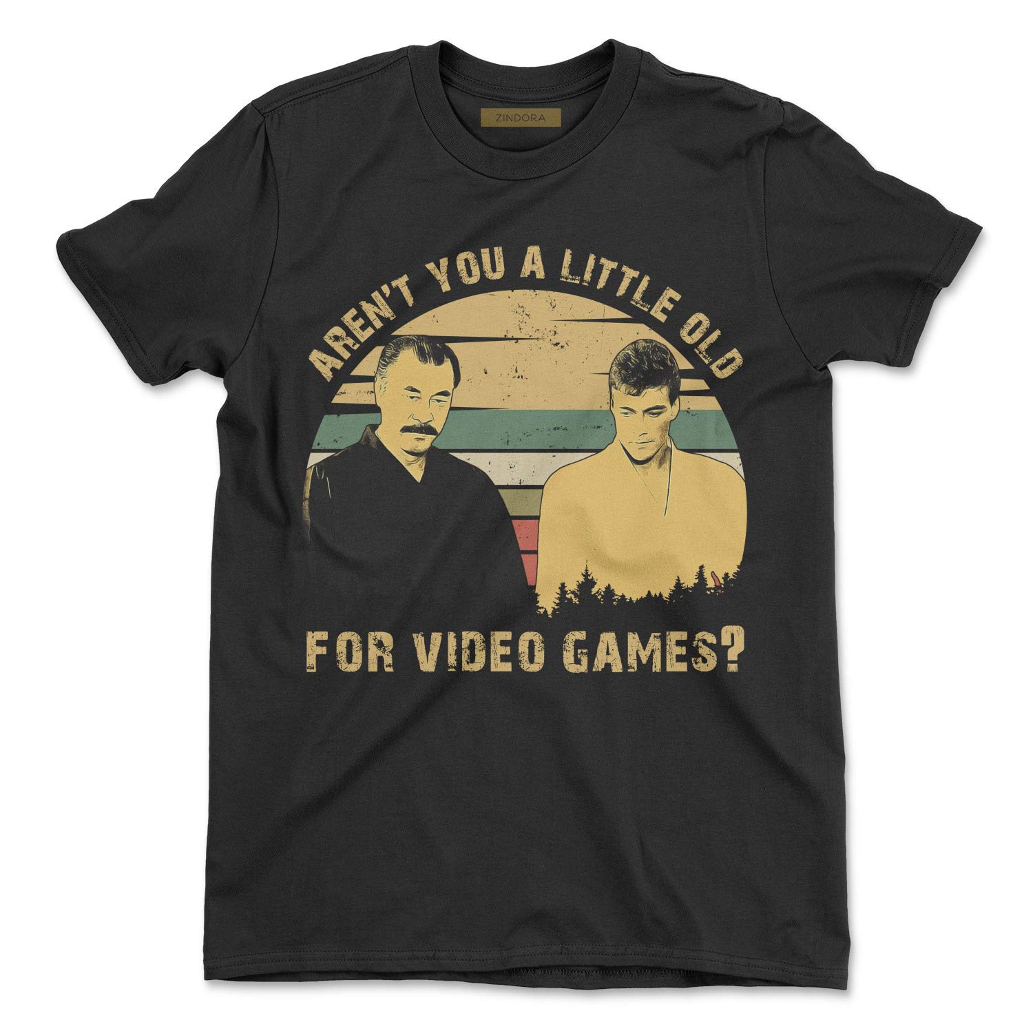 Aren't You A Little Old for Video Games? Retro Gaming Vintage T-Shirt - Perfect for Gamers, Gifts & Casual Wear