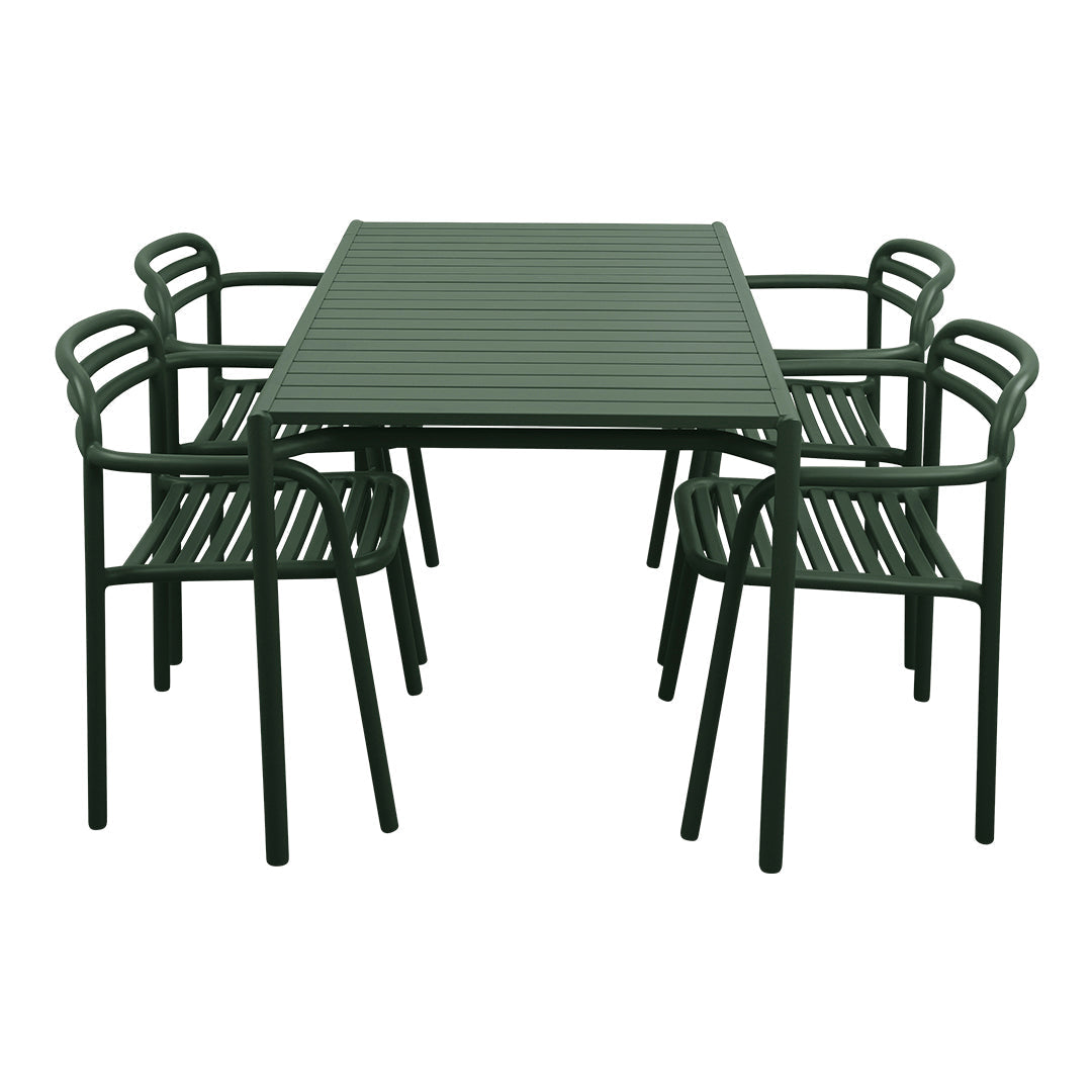 Dark Green Aluminum