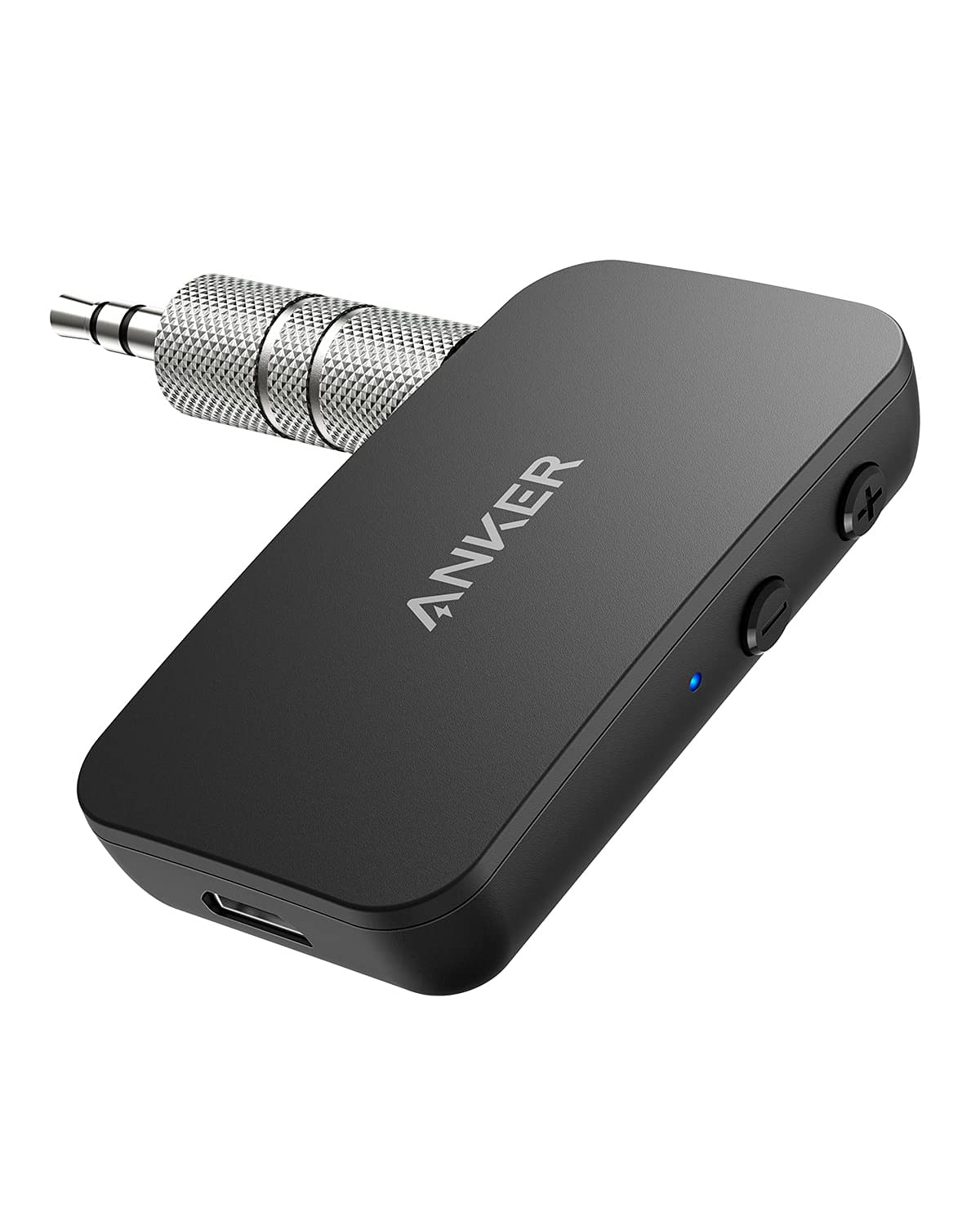 Anker SoundSync Bluetooth 5.0 Transmitter with 13-Hour Battery Life, aptX Low Latency, Dual Device Connection - Wireless Audio Adapter for TV, PC, CD Player, iPod, MP3/MP4 Players, iPad & More | Home Theater, Gaming & Music Streaming Accessory