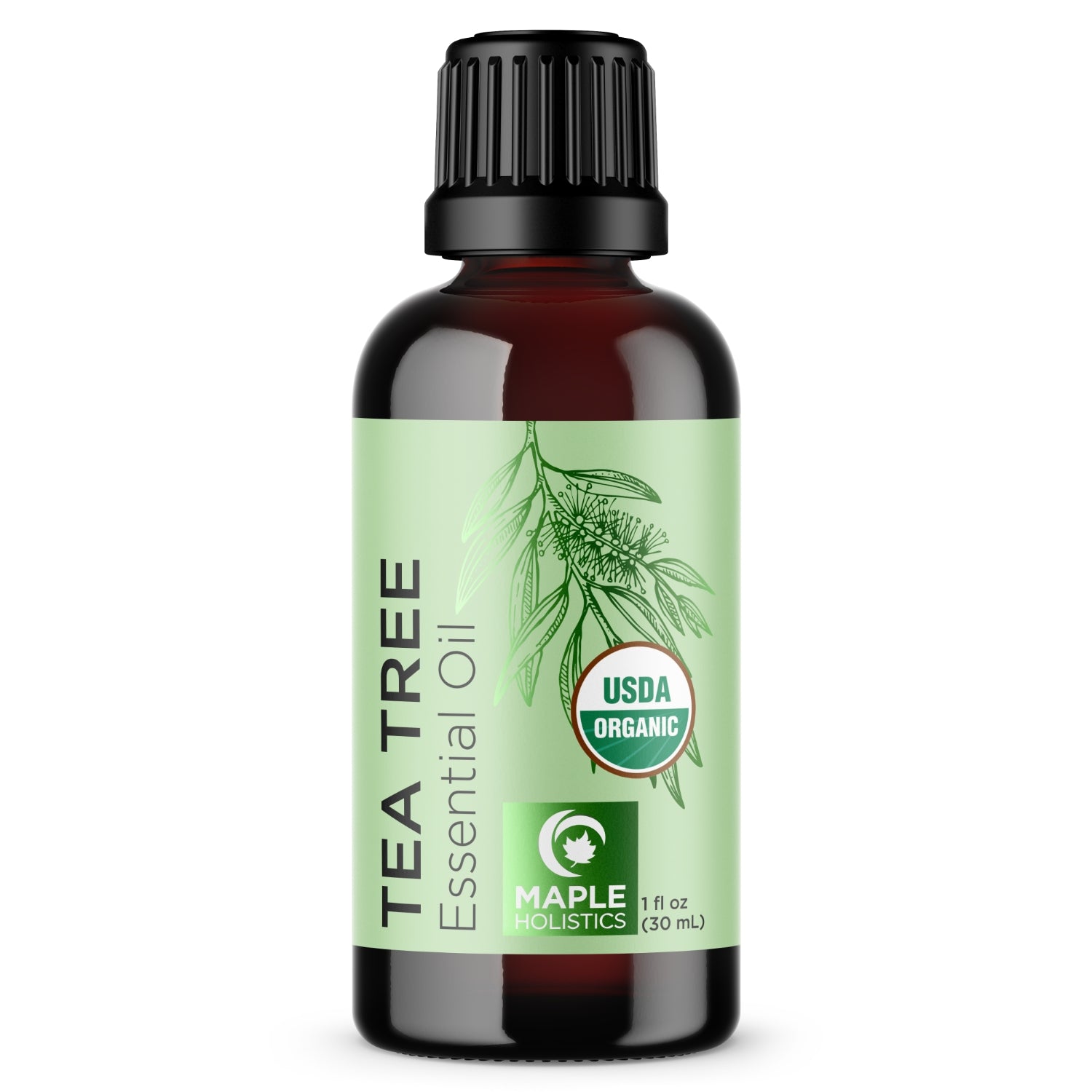 Organic Tea Tree Essential Oil 100% Pure Natural for Skin Care, Hair Growth & Aromatherapy - Perfect for DIY Beauty, Relaxation & Home Use