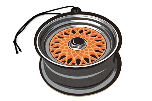 Premium Car Air Freshener - RS Wheel Style Design - Long Lasting Fragrance for Cars, Trucks & SUVs - Eliminate Odors & Freshen Your Ride - Perfect for Daily Commute, Road Trips & Office Parking