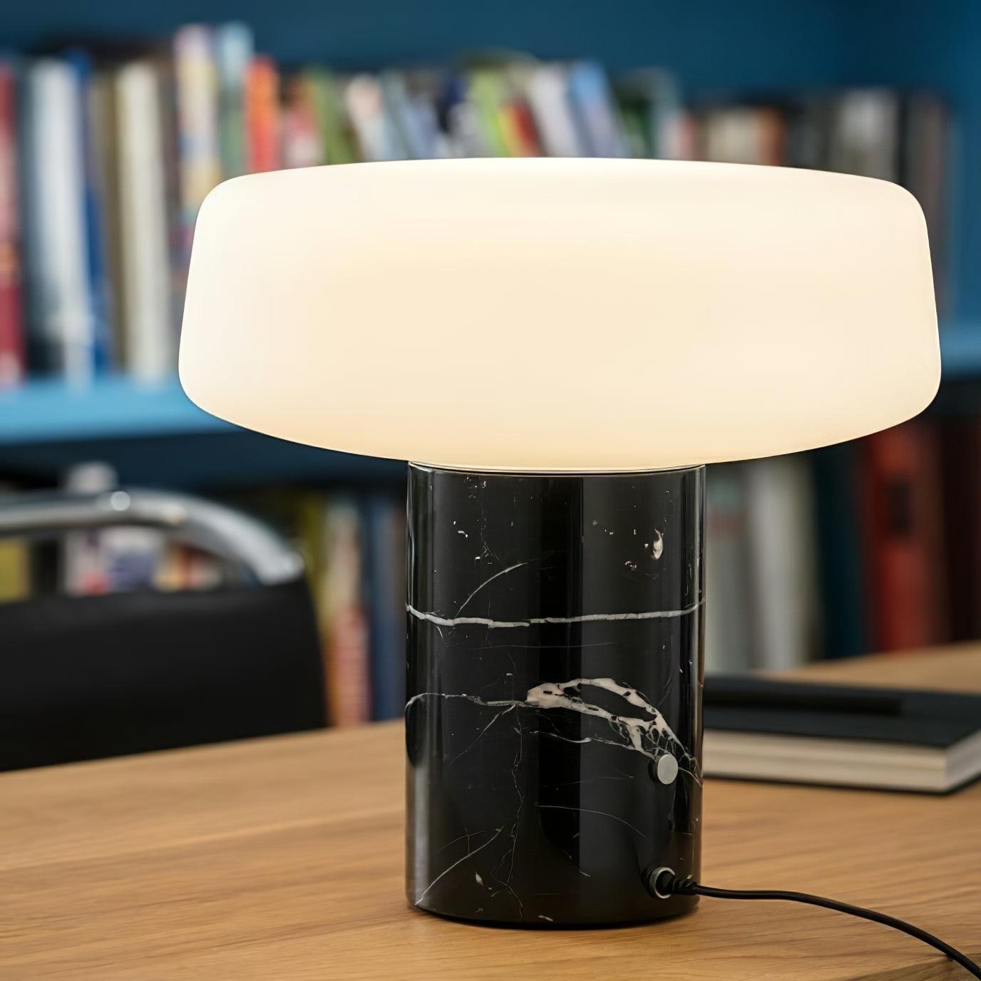 Modern Solid Wood Table Lamp - Warm White LED Light for Bedroom, Living Room, and Office - Perfect for Reading, Working, and Relaxing