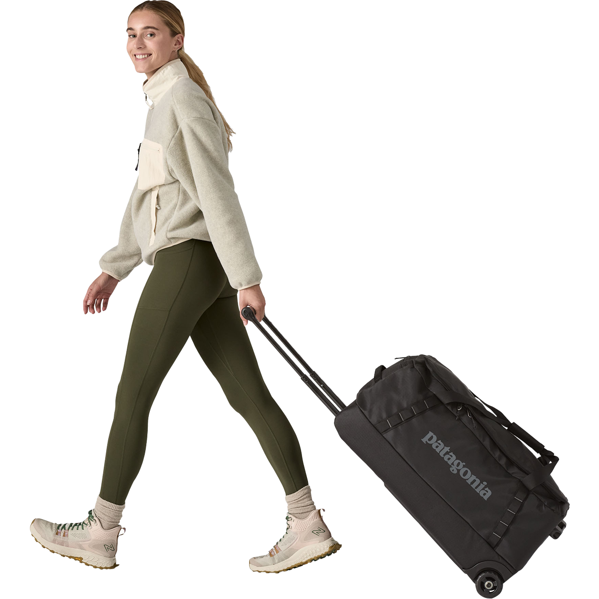 70L Black Hole Wheeled Duffle Bag - Waterproof Travel Duffel with Wheels for Camping, Gym, Business Trips & Outdoor Adventures