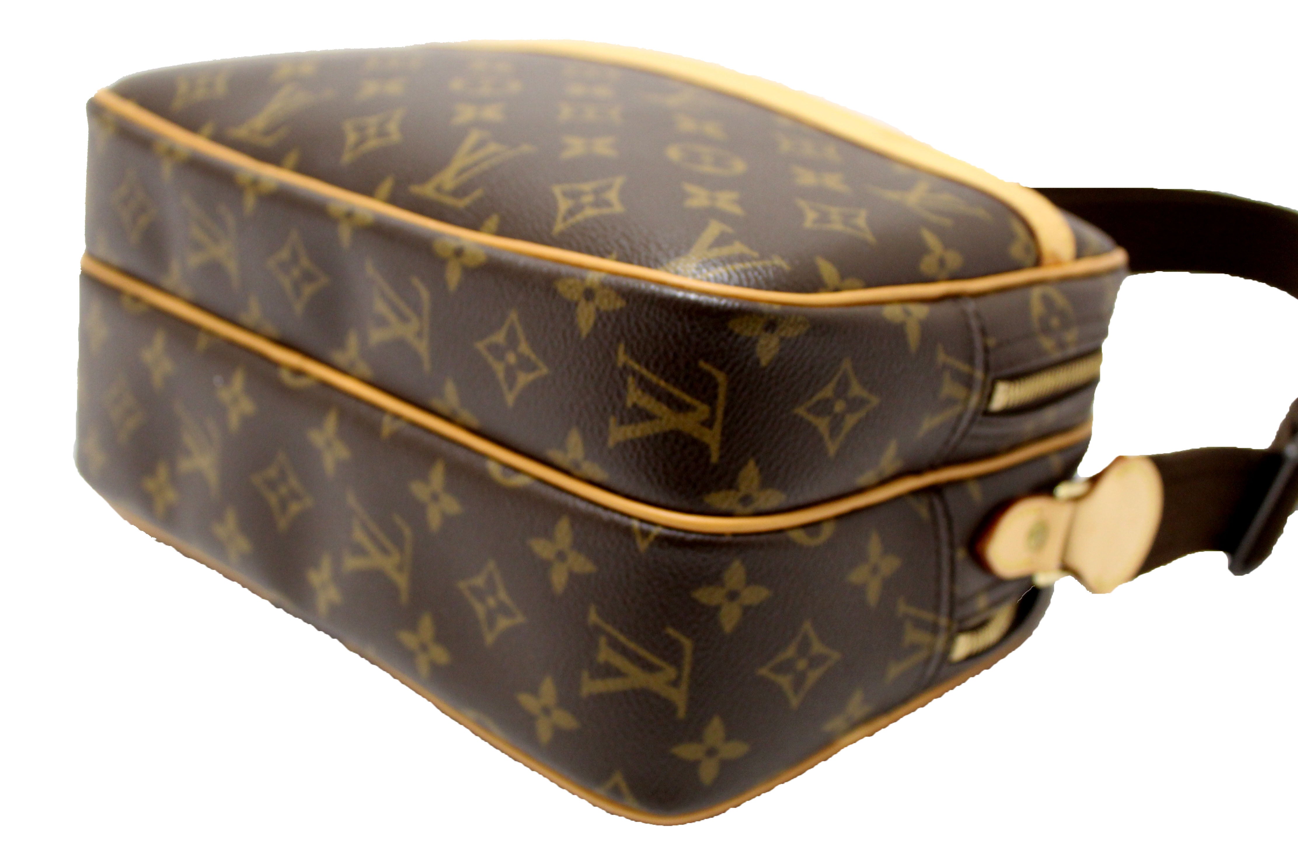 Authentic Louis Vuitton Monogram Reporter PM Messenger Bag - Luxury Crossbody Bag for Women, Perfect for Work, Travel & Everyday Use