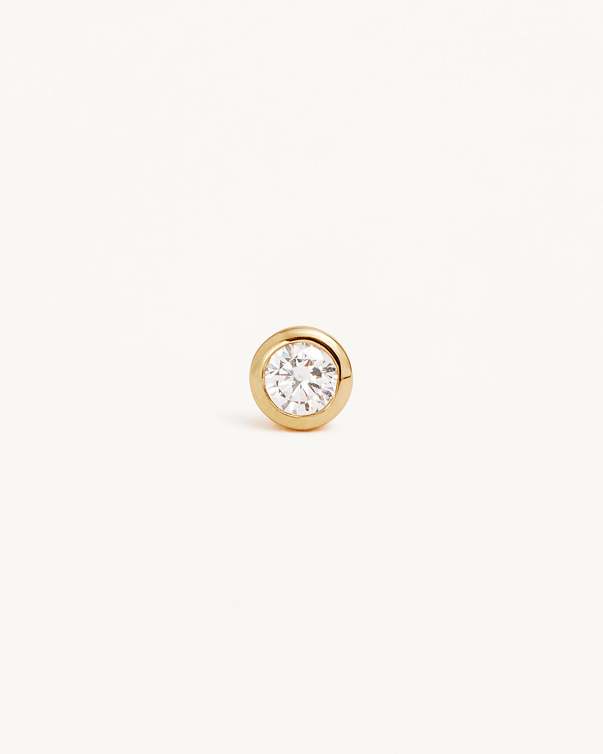 18K Gold Vermeil Radiant Crystal Stud Earrings for Women - Elegant & Hypoallergenic Jewelry Gift for Birthday, Anniversary & Special Occasions