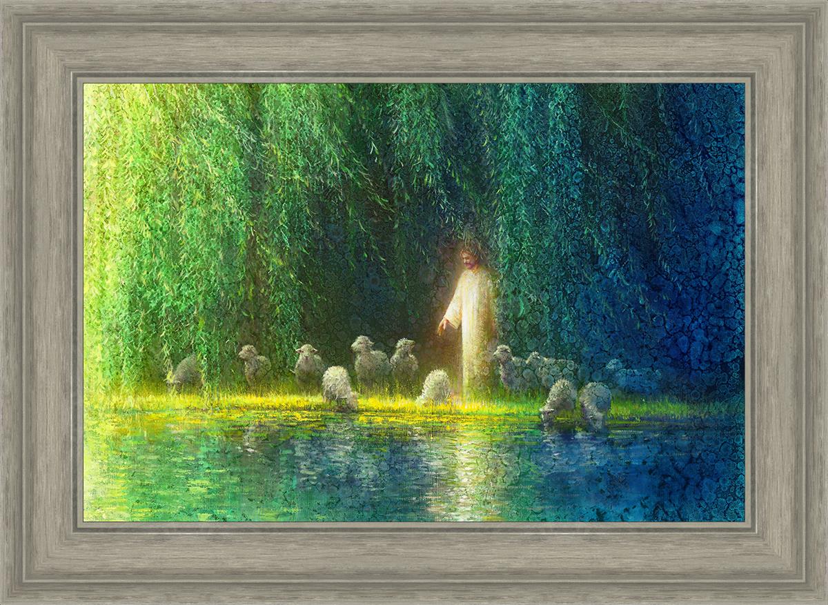 Among the Willows - Handmade Boho Wall Art Decor for Living Room, Bedroom & Nursery | Nature-Inspired Home Decor for Boho Chic & Farmhouse Style