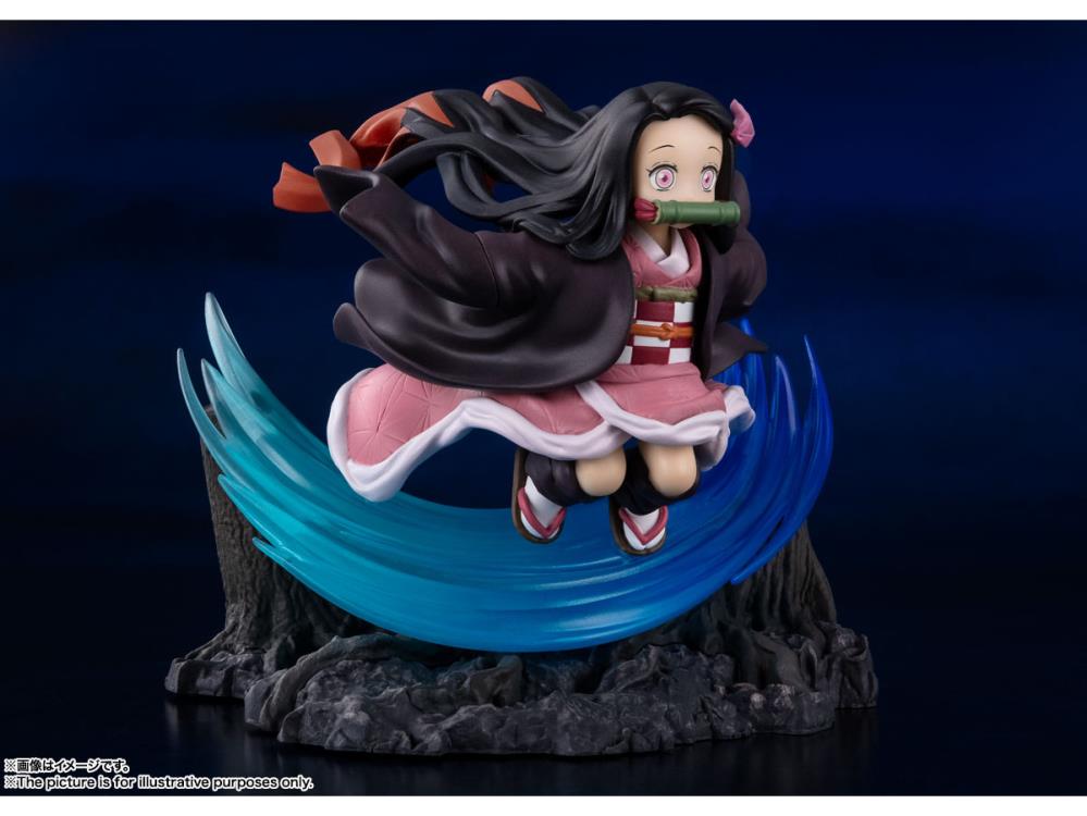 Figuarts Zero Demon Slayer: Kimetsu no Yaiba Nezuko Kamado Anime Statue - Premium Collectible Figure for Anime Fans & Home Decor