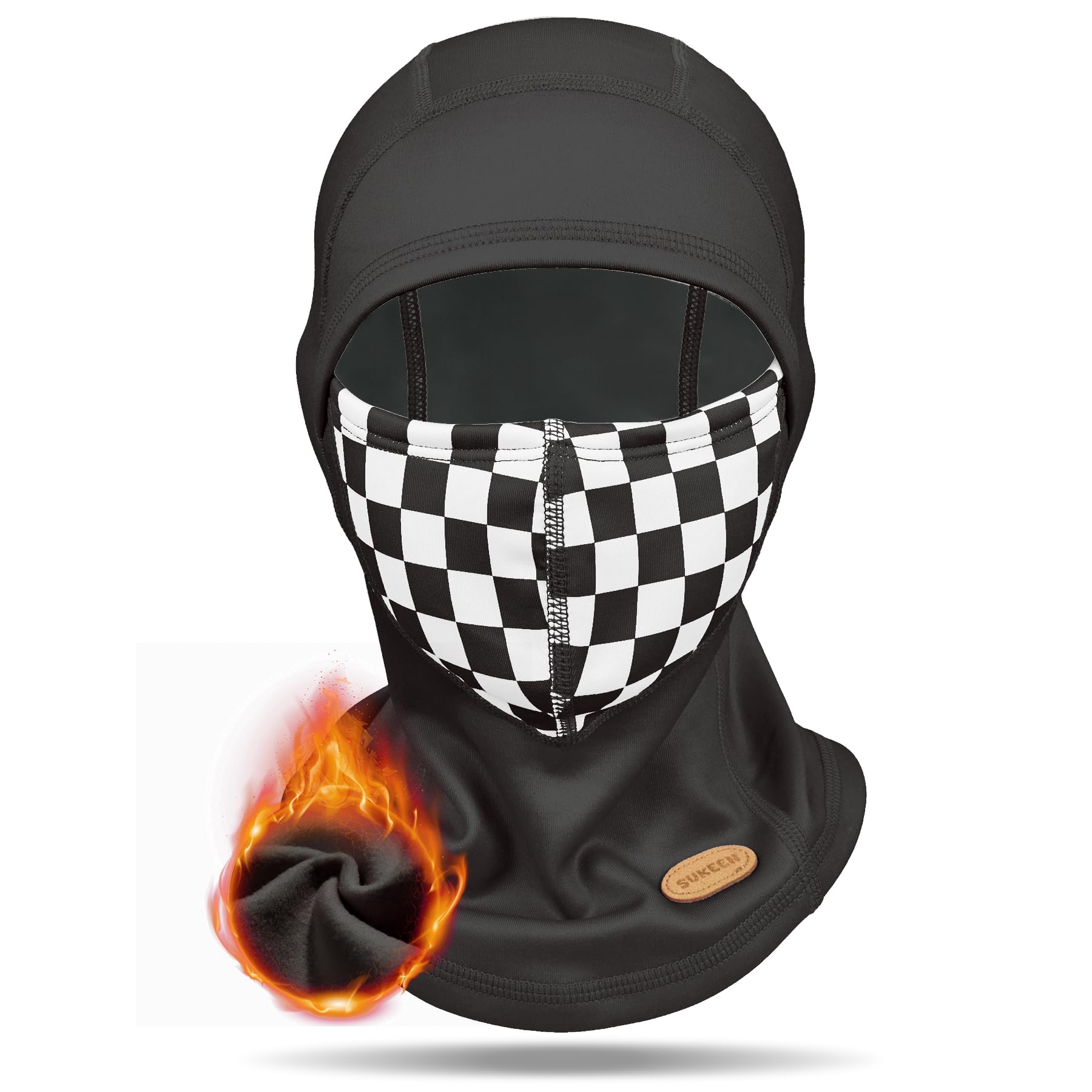 Breathable Kids Winter Balaclava Ski Mask for Girls & Boys - Warm Face Cover with Neck Gaiter for Outdoor Activities, Snowboarding, Skiing & Cold Weather Protection