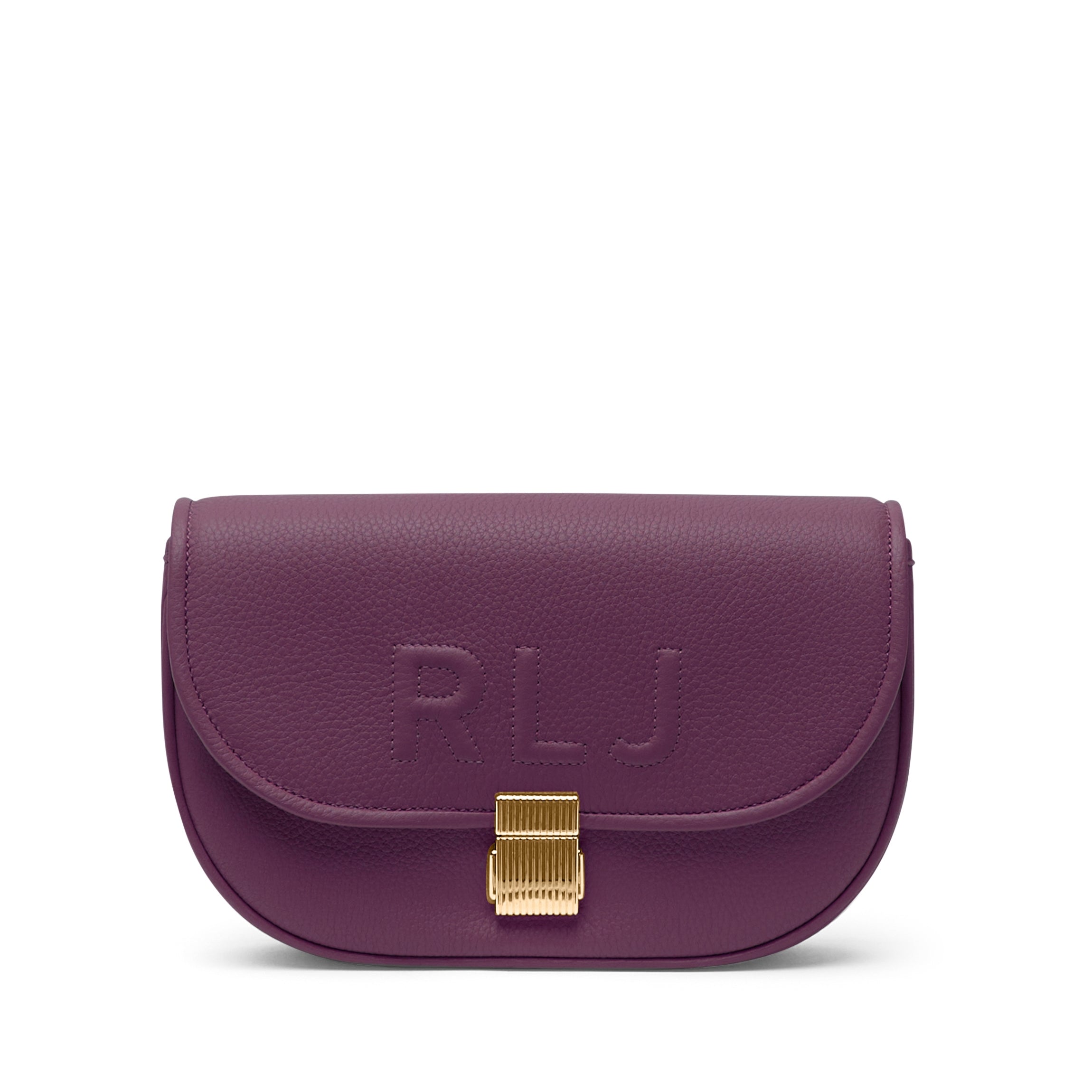 Katy Small Saddle Crossbody Bag in Deep Plum - Stylish Leather Purse for Women, Perfect for Everyday Use, Travel & Date Nights