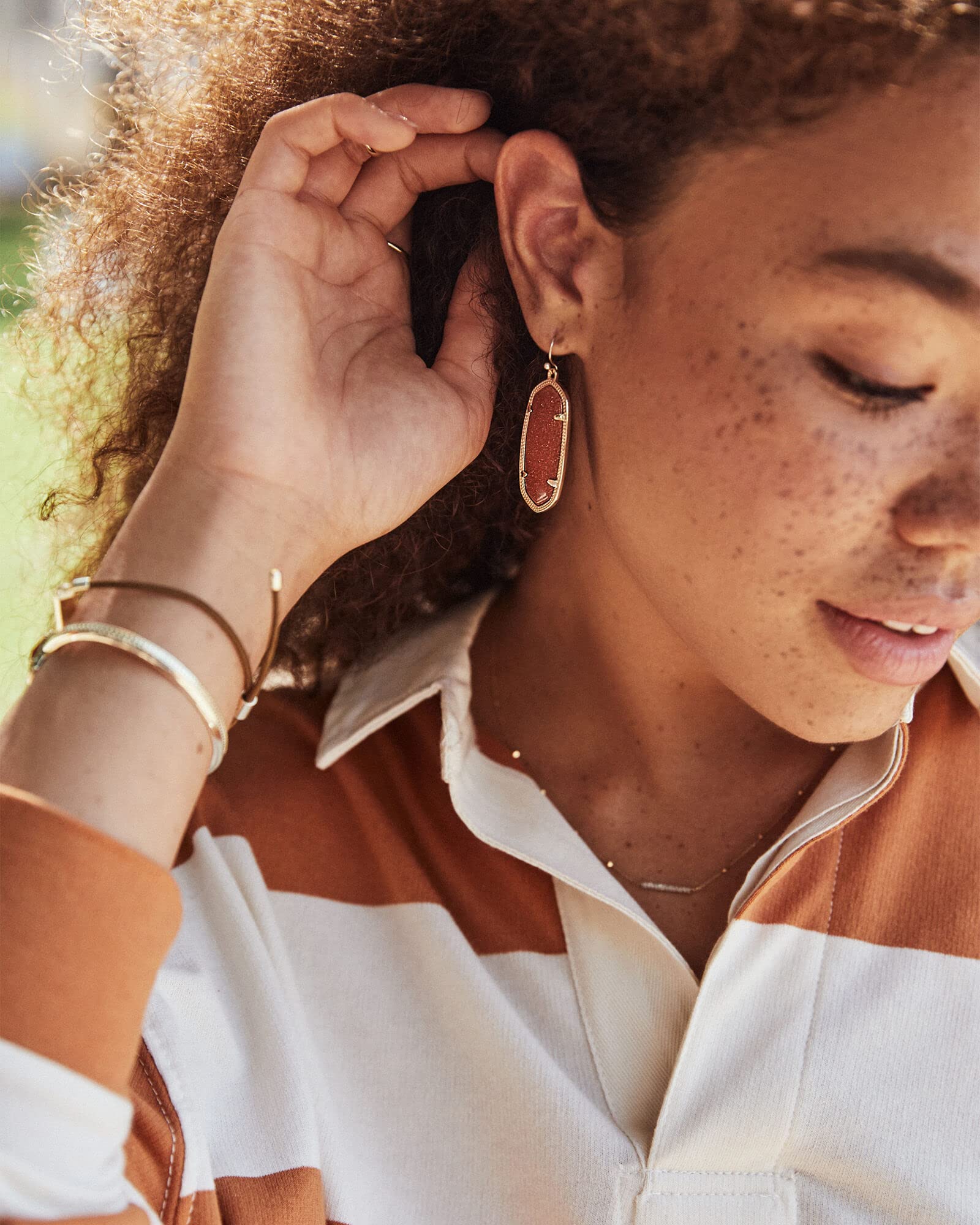 Kendra Scott Elle Drop Earrings for Women - Sterling Silver Dangle Earrings with CZ Stones, Elegant Jewelry Gift for Her | Perfect for Weddings, Parties & Everyday Wear