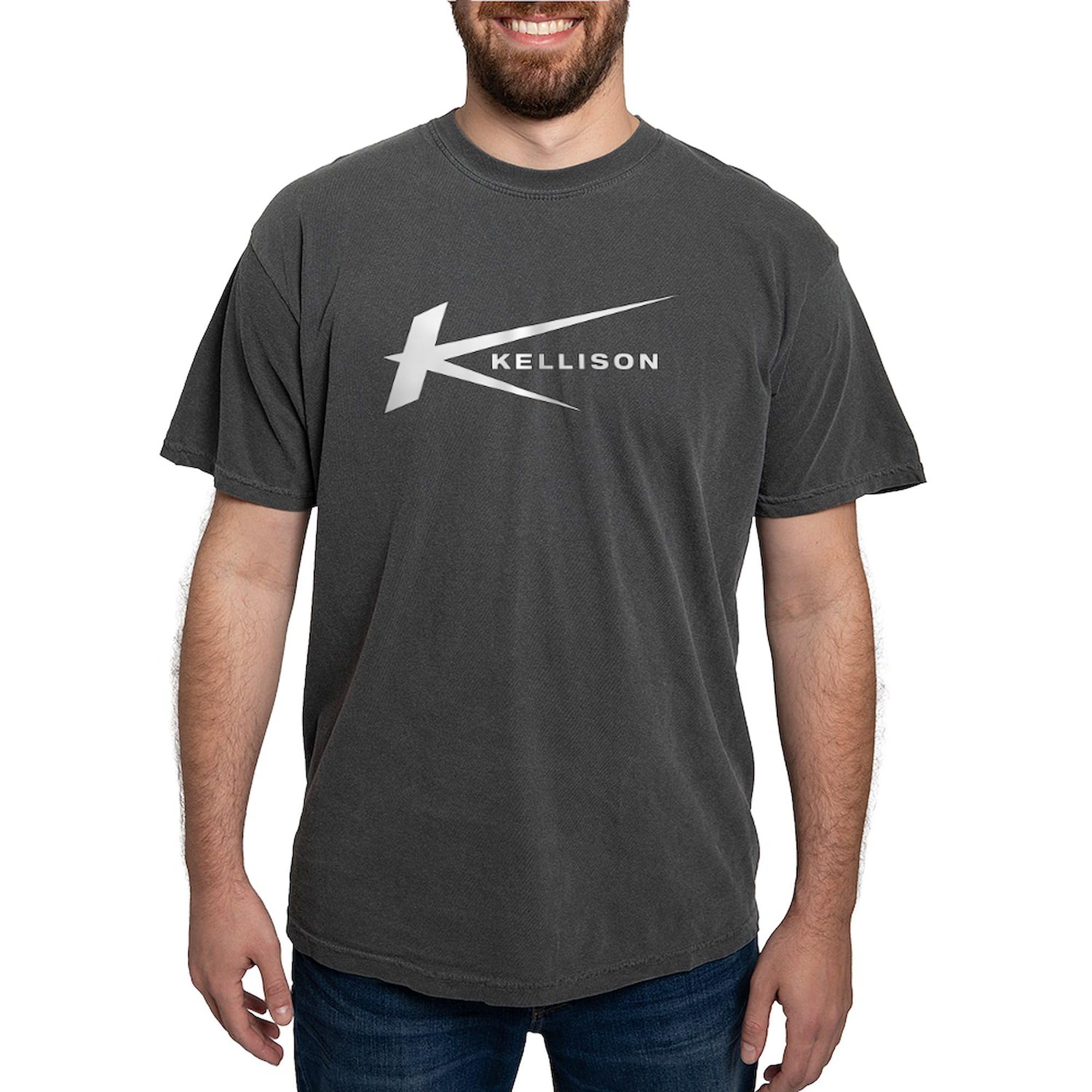 Kellison Cars Logo T-Shirt for Men | Comfort Colors® Premium Cotton Tee | Casual Wear & Car Enthusiast Gift