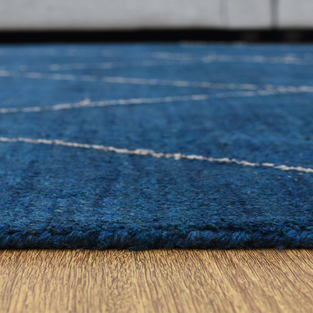 Handmade Diversity Hand Knotted Rug - Premium Bohemian Style Area Rug for Living Room, Bedroom, and Home Decor