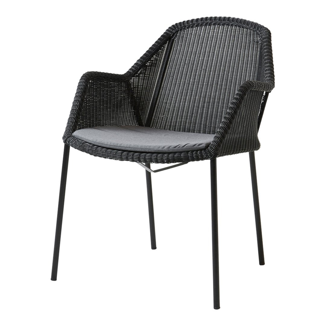 Breeze Outdoor Dining Chair - 4 Legs Patio Furniture for Garden, Backyard, and Poolside Relaxation