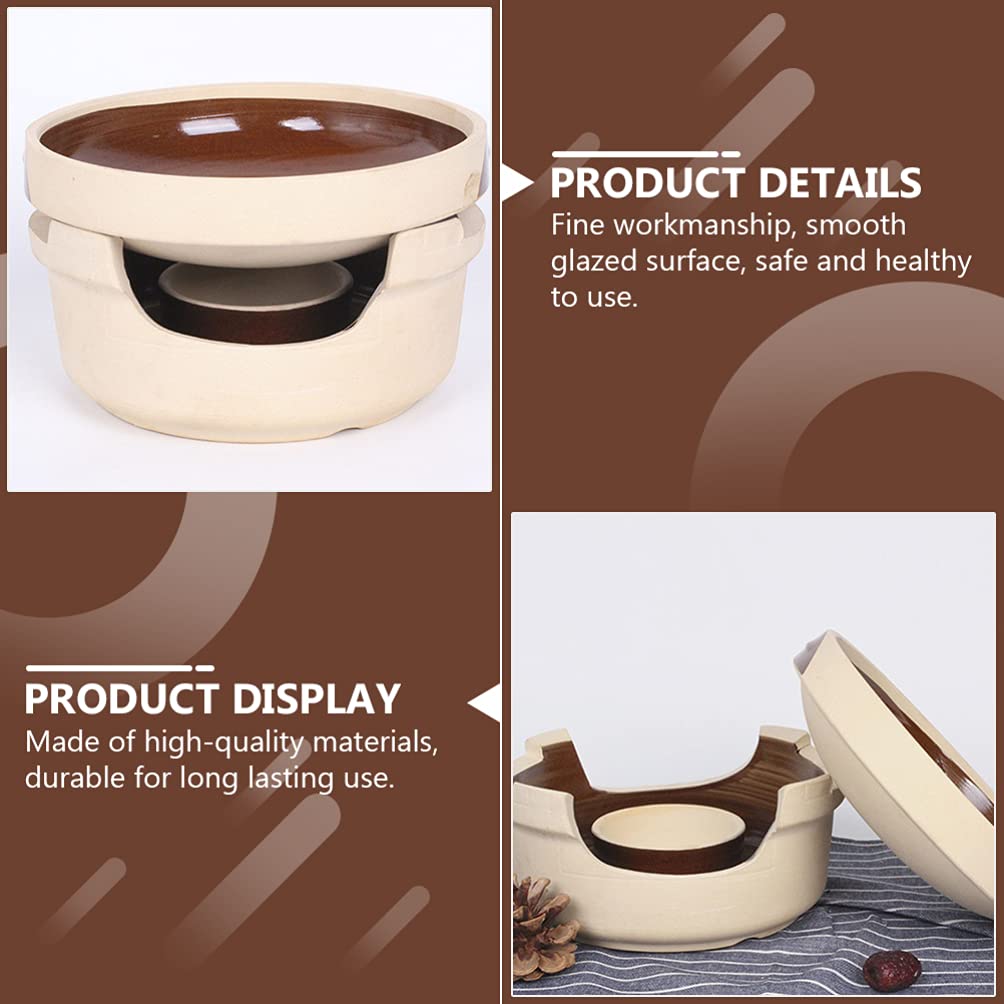 Premium Japanese Donabe Clay Pot - Ceramic Stew Pot for Kitchen, Hot Pot & Vegetable Cooking | Perfect for Soups, Stews & Traditional Japanese Dishes