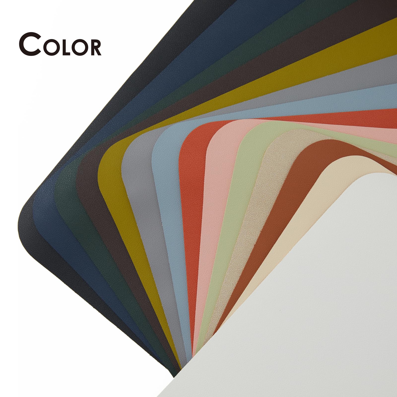Premium PU Leather Desk Mat - Non-Slip Office & Home Desk Pad (31.5