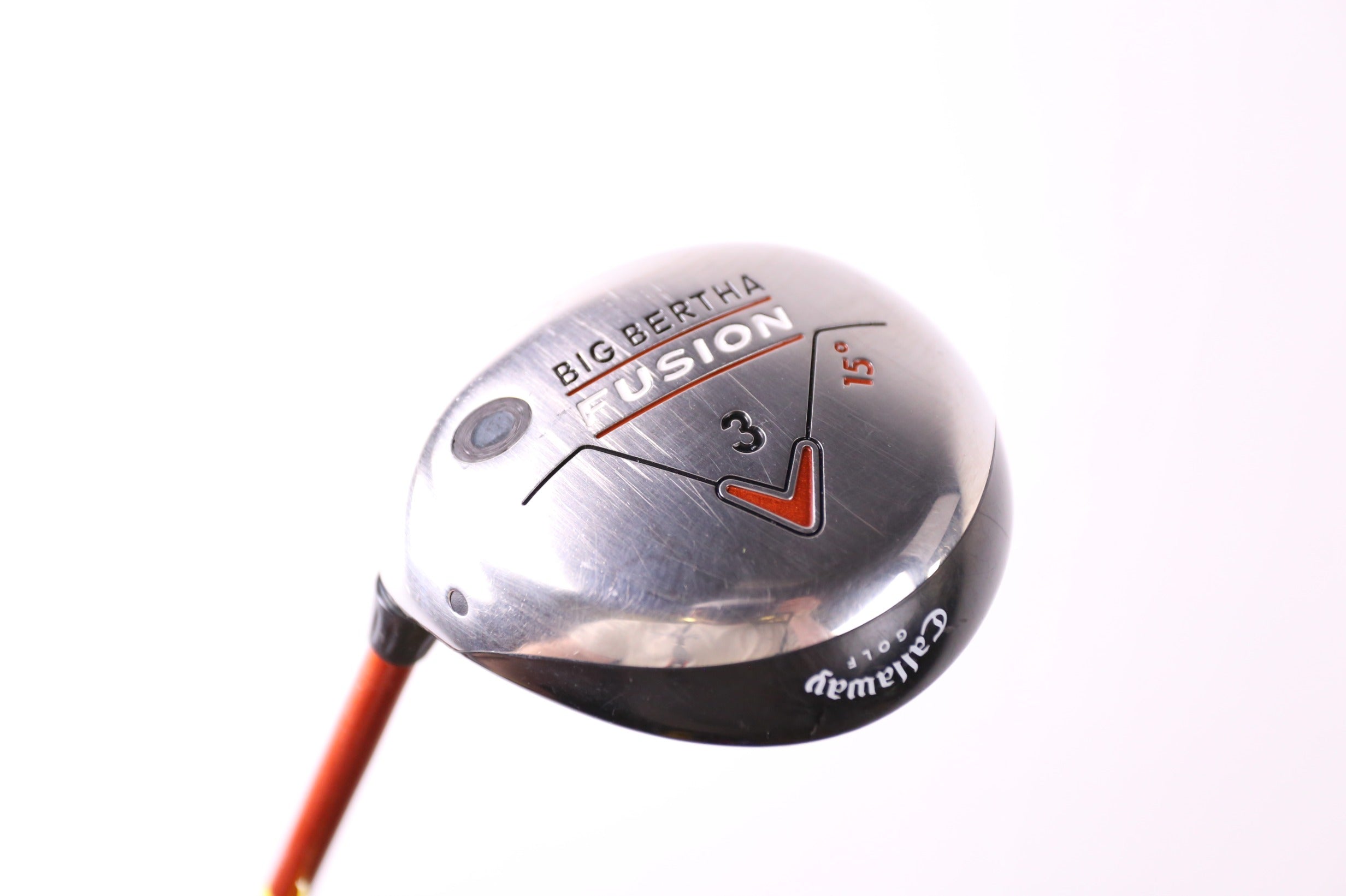 Used Callaway Big Bertha Fusion 2005 3 Wood Golf Club - Left Handed 15° Regular Flex for Men - Perfect for Driving Range & Course Play