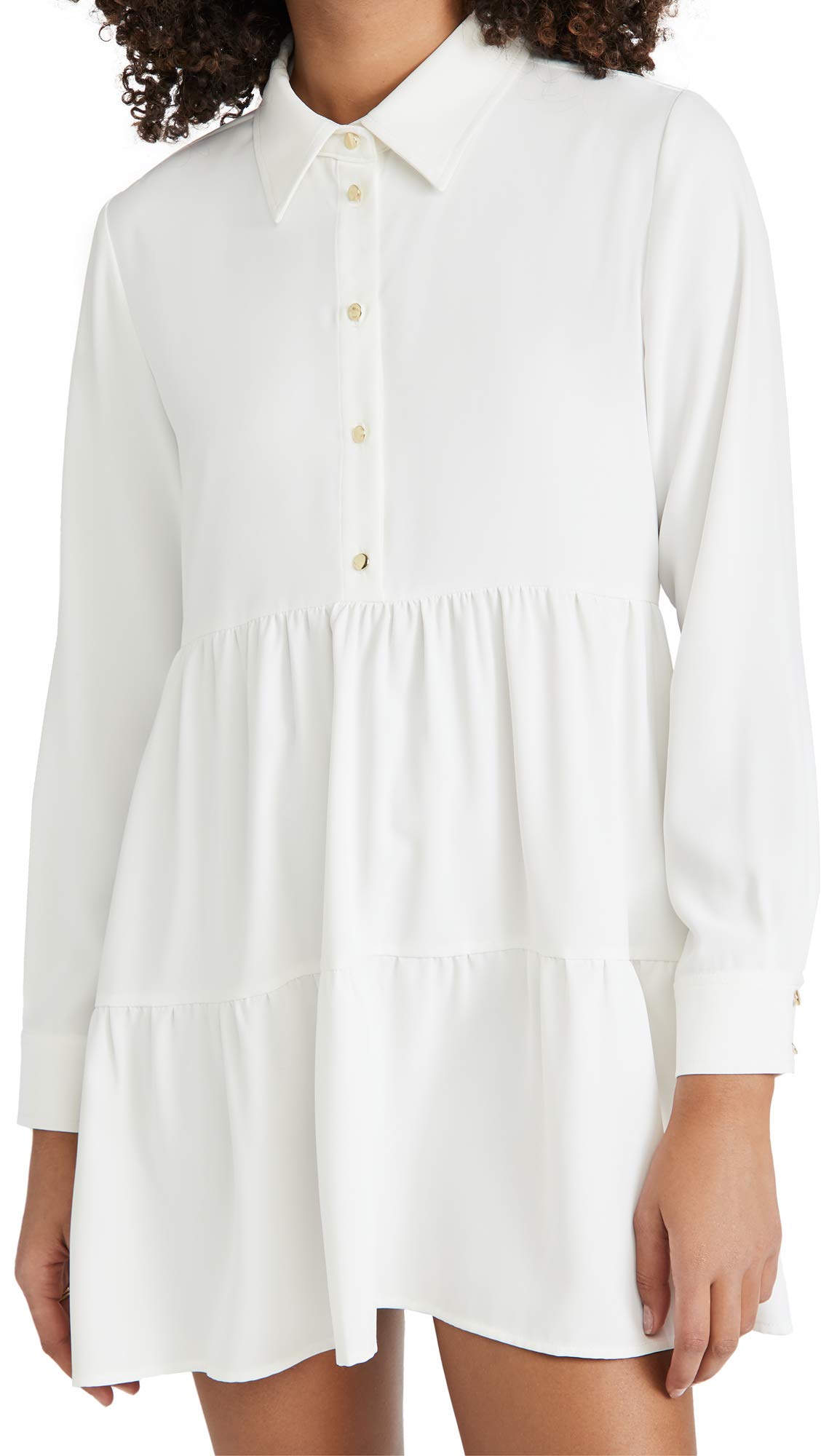 Amanda Uprichard Women's Long Sleeve Pierre Dress - Elegant Floral Print Cocktail Dress for Parties, Weddings & Special Occasions
